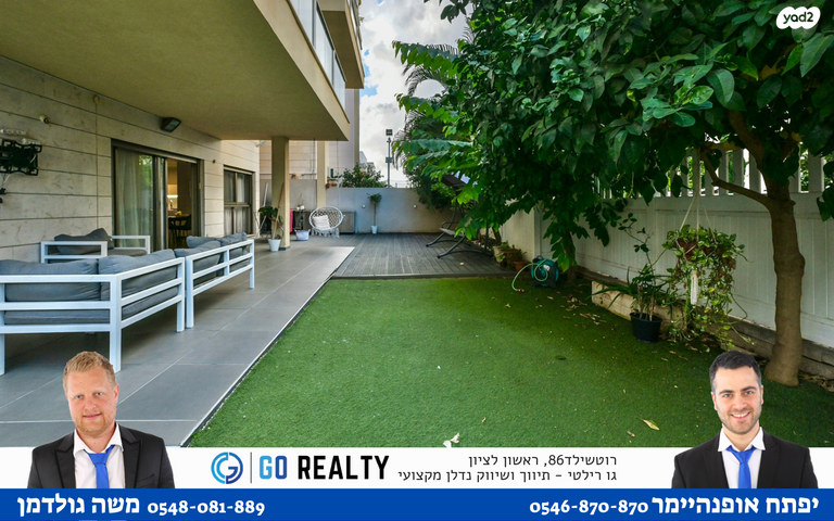 דירת גן, אהרון הכהן, כלניות, ראשון לציון