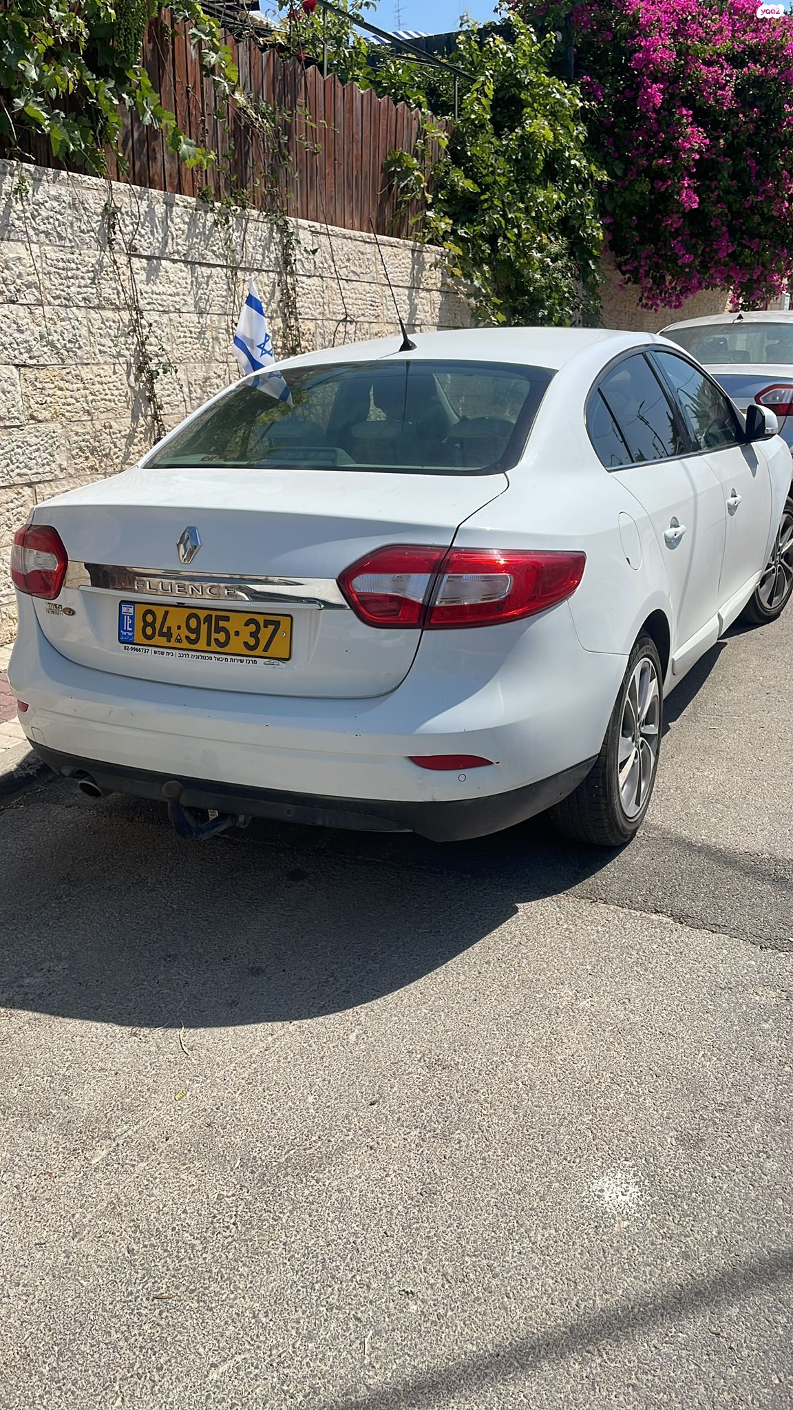 מודעת רכב רנו פלואנס