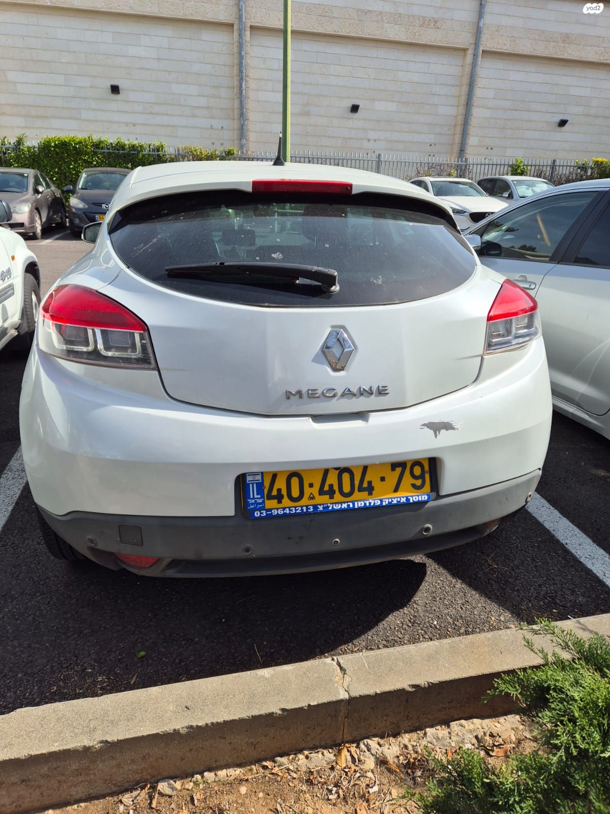 מודעת רכב רנו מגאן