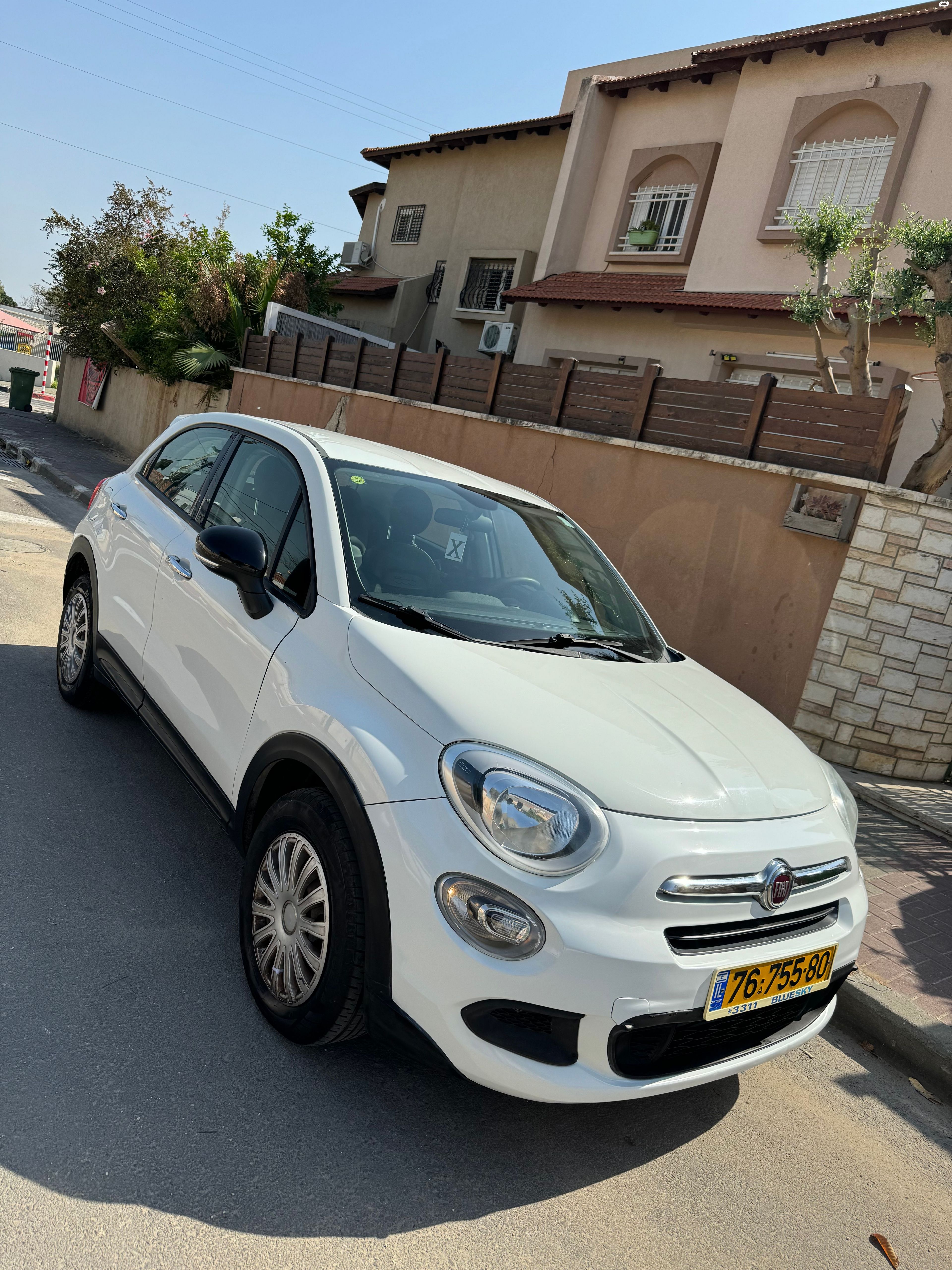 מודעת רכב פיאט 500X