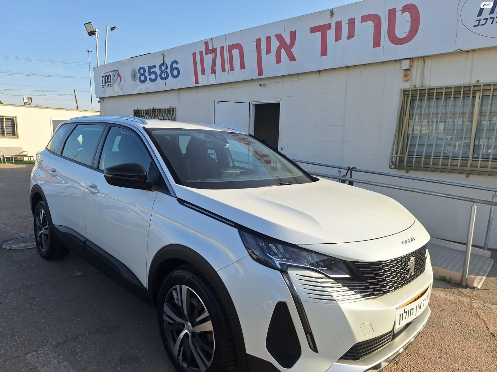 מודעת רכב פיג'ו 5008