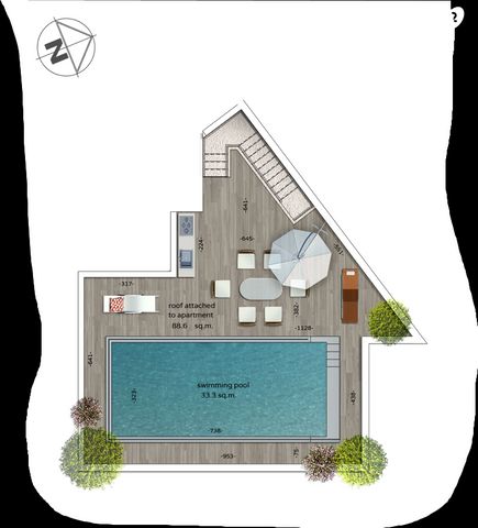 גג/ פנטהאוז, מלכי ישראל 2, הצפון הישן - דרום, תל אביב יפו