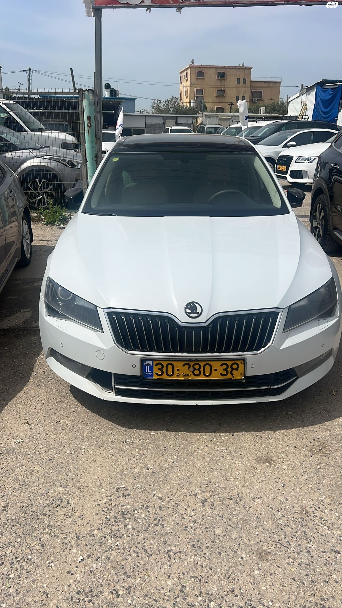 מודעת רכב סקודה סופרב