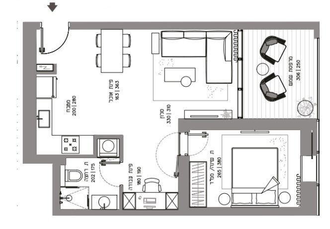 דירה, תוצרת הארץ, נחלת יצחק, תל אביב יפו