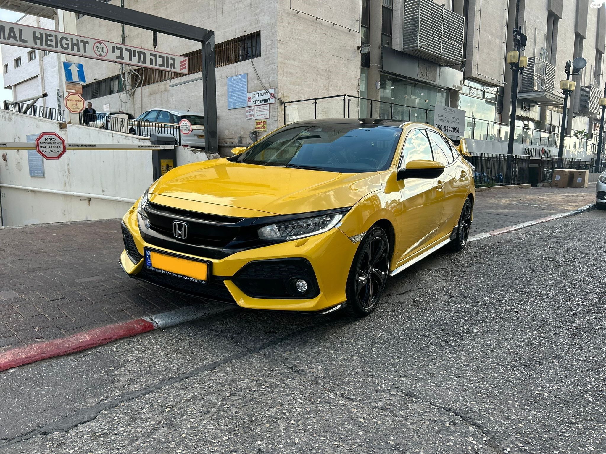 מודעת רכב הונדה סיוויק