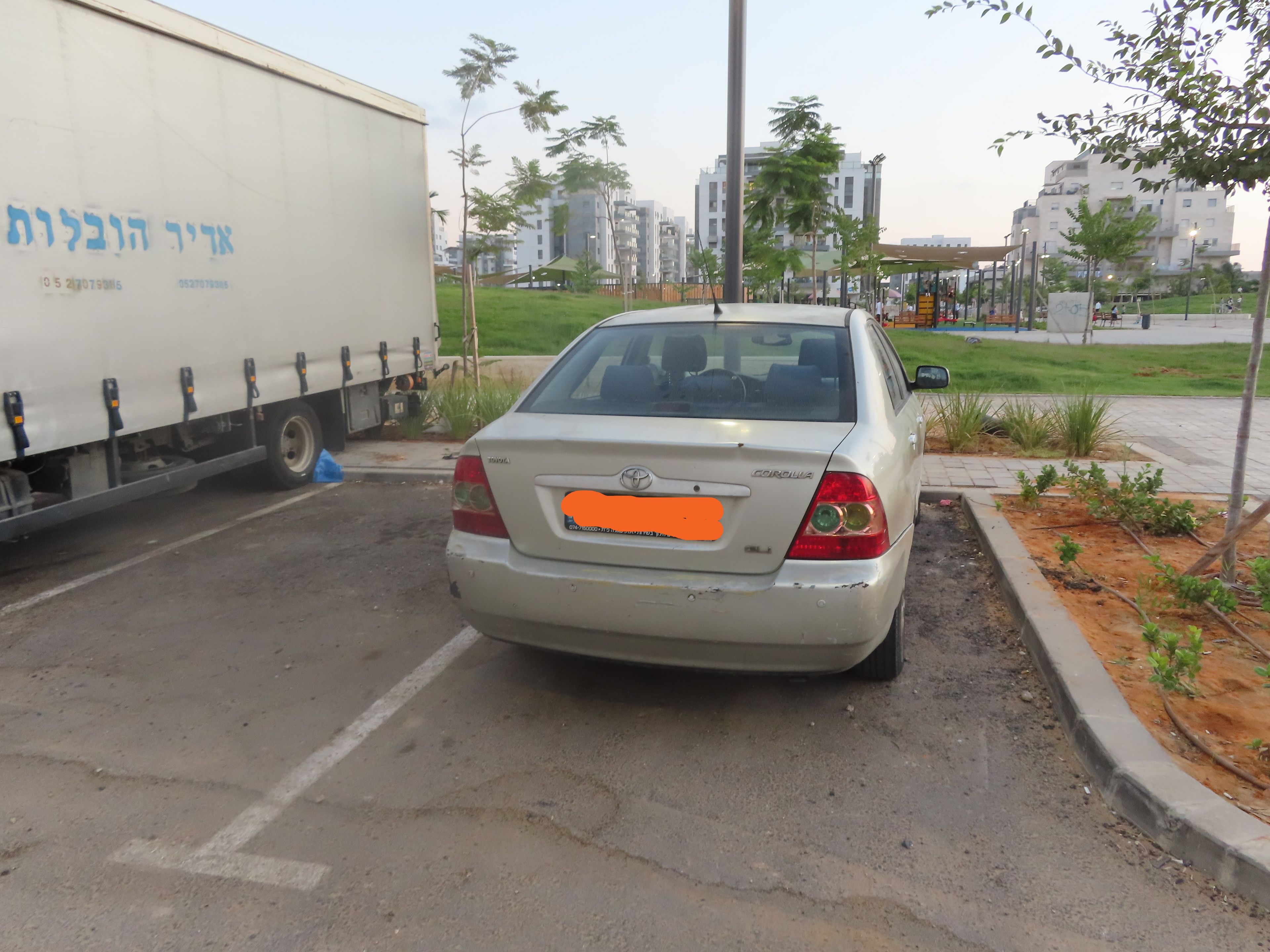 מודעת רכב טויוטה קורולה