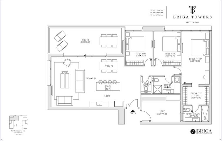 דירה, אהוד מנור 7, עיר ימים, נתניה