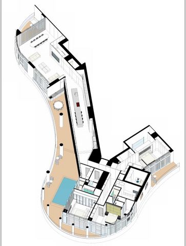 גג/ פנטהאוז, גרציאני יצחק 10, גני שרונה, קרית הממשלה, תל אביב יפו