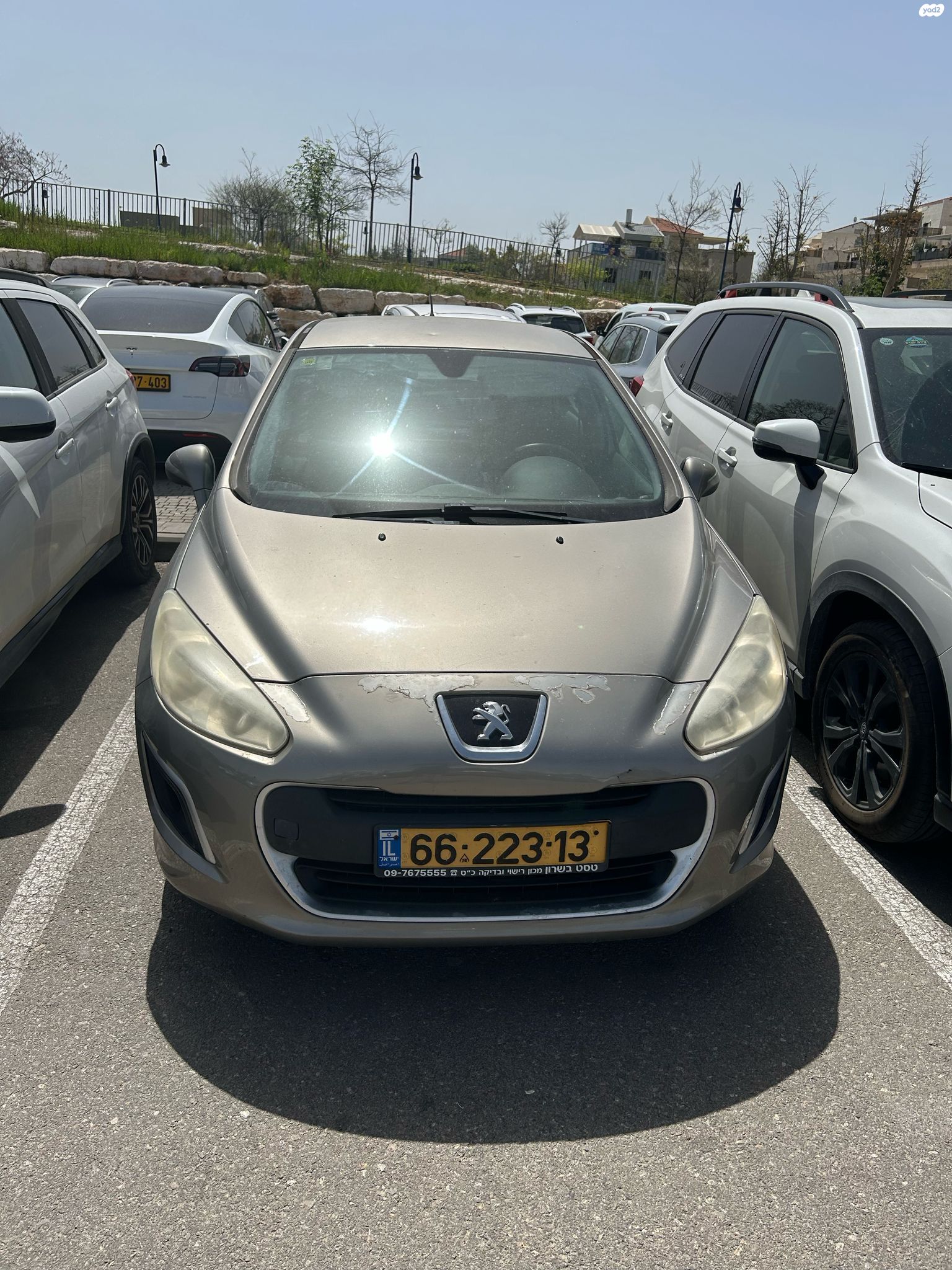 מודעת רכב פיג'ו 308