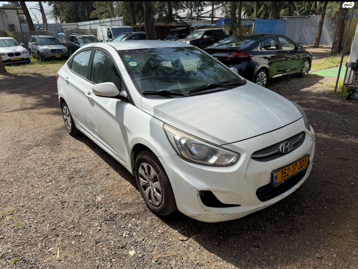 מודעת רכב יונדאי אקסנט i25