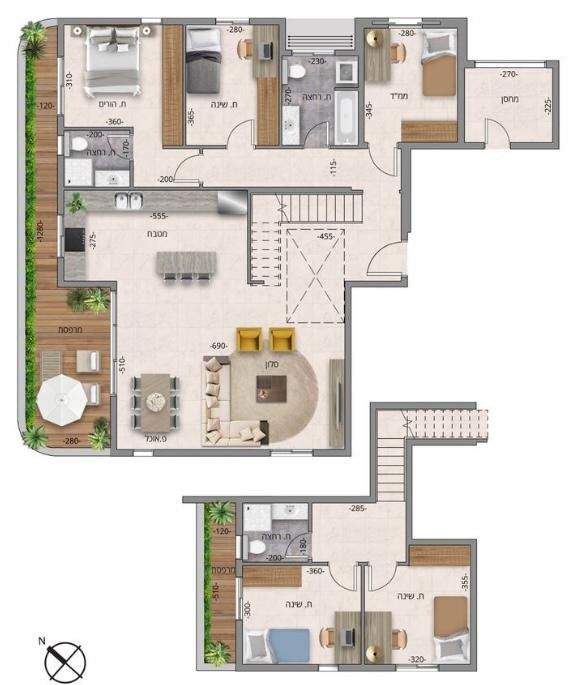 גג/ פנטהאוז, יעל 23, קרית מוצקין