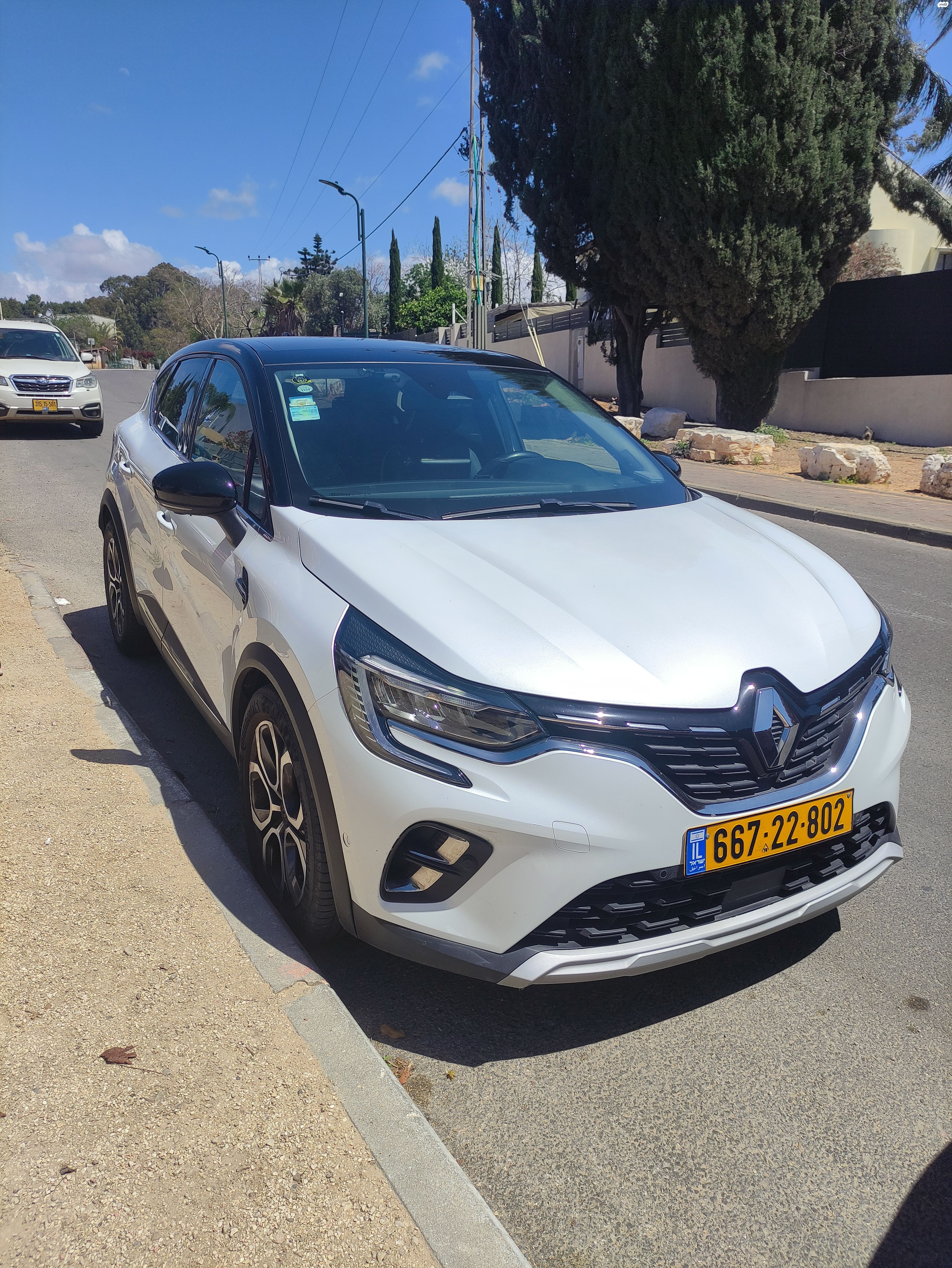 מודעת רכב רנו קפצ'ור