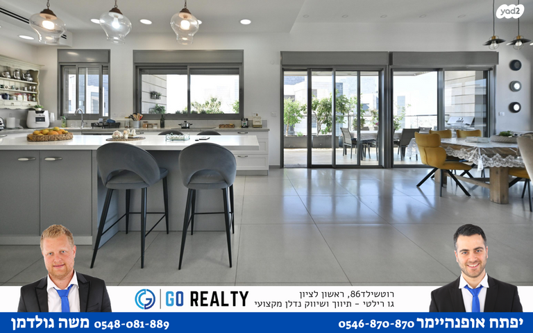 גג/ פנטהאוז, האירוס, ראשון לציון