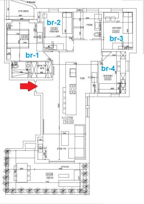 גג/ פנטהאוז, שלמה ארגוב, רמות רחל , ארנונה החדשה, ירושלים