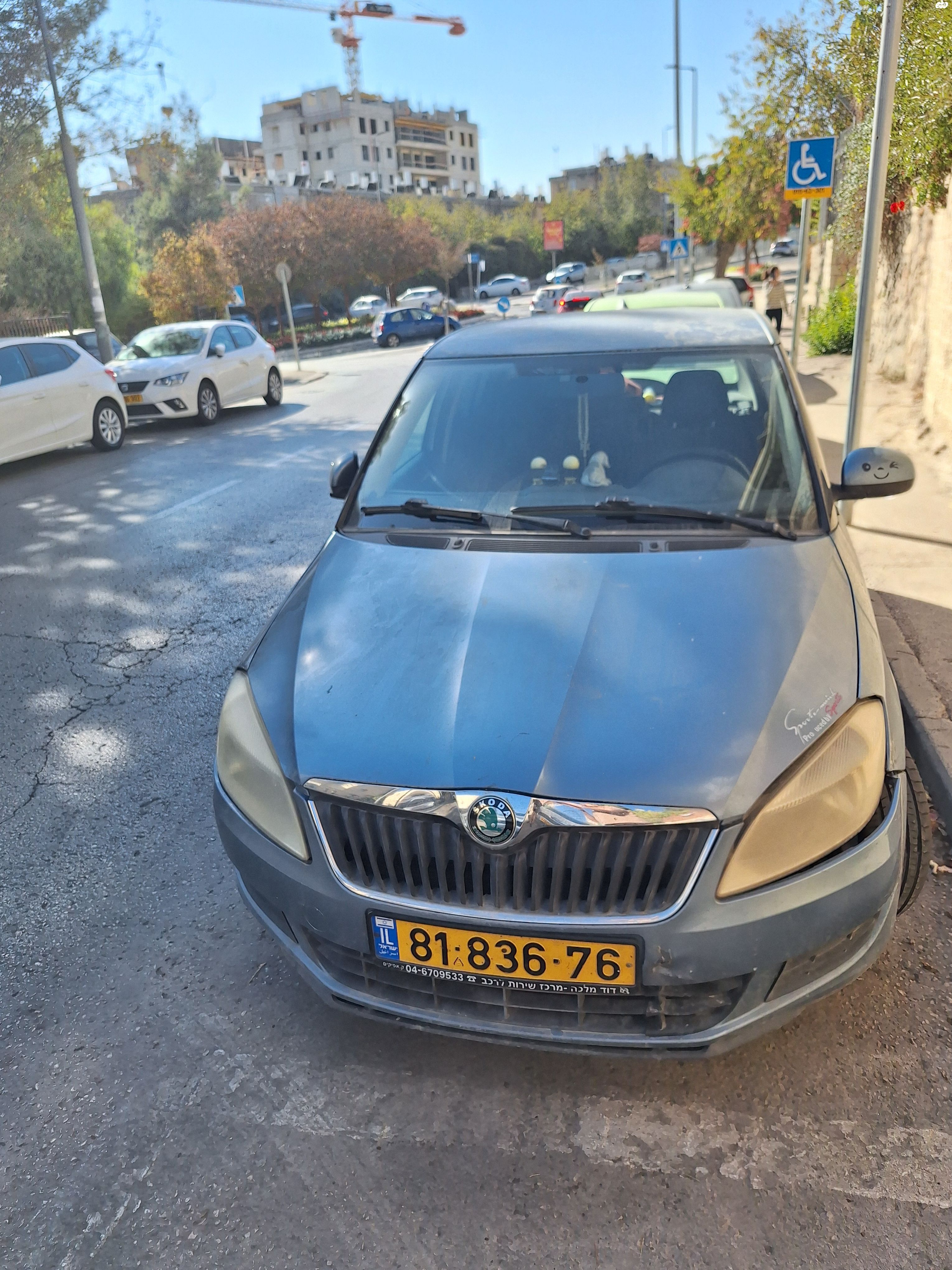מודעת רכב סקודה פאביה