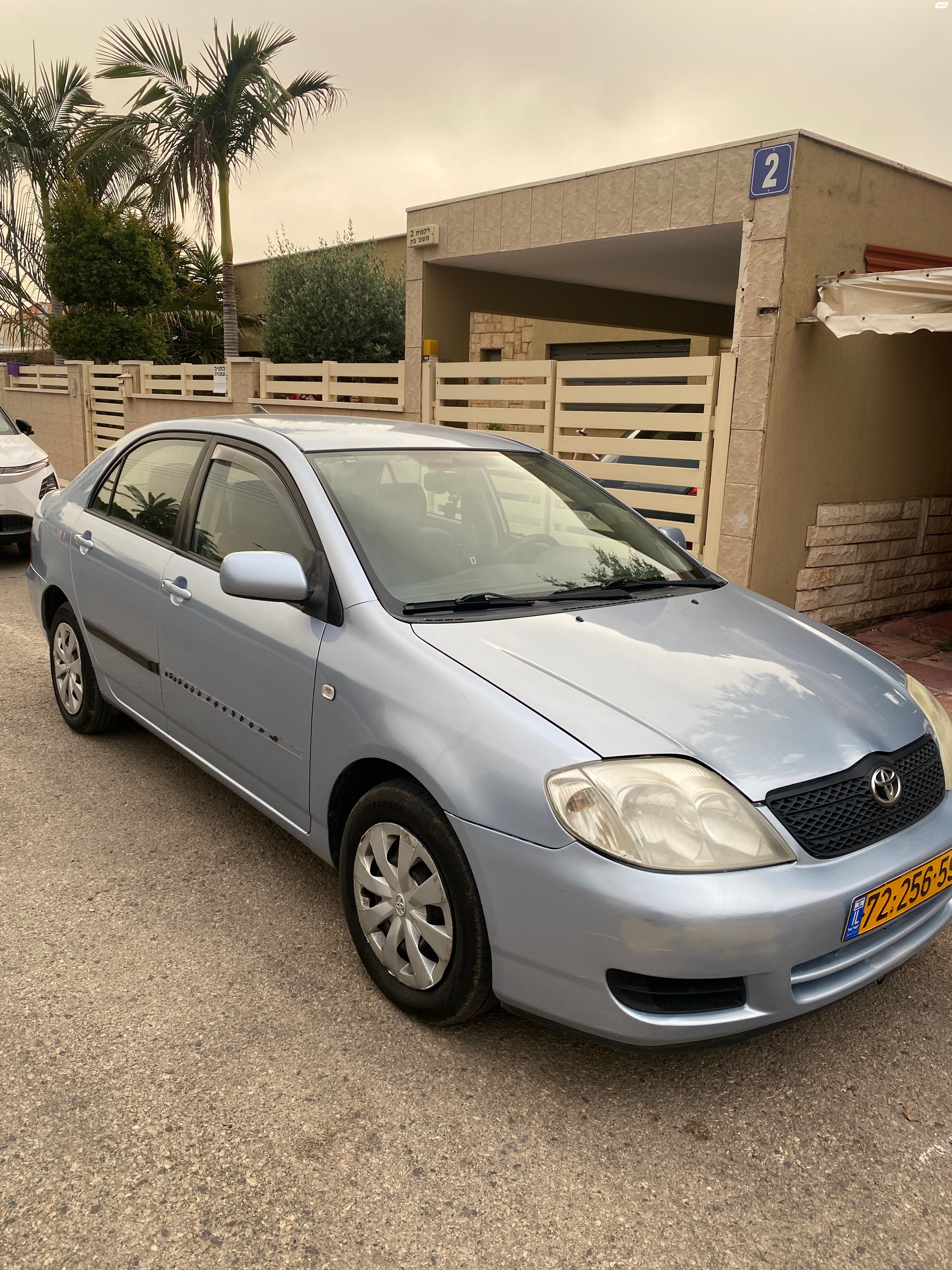 מודעת רכב טויוטה קורולה