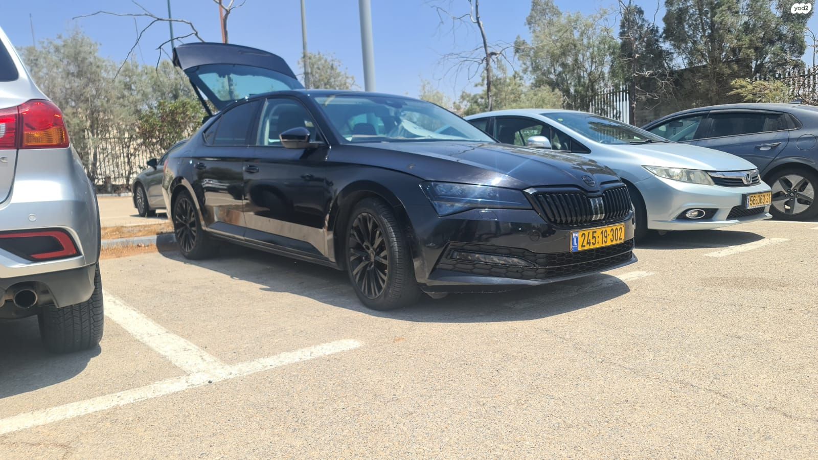 מודעת רכב סקודה סופרב