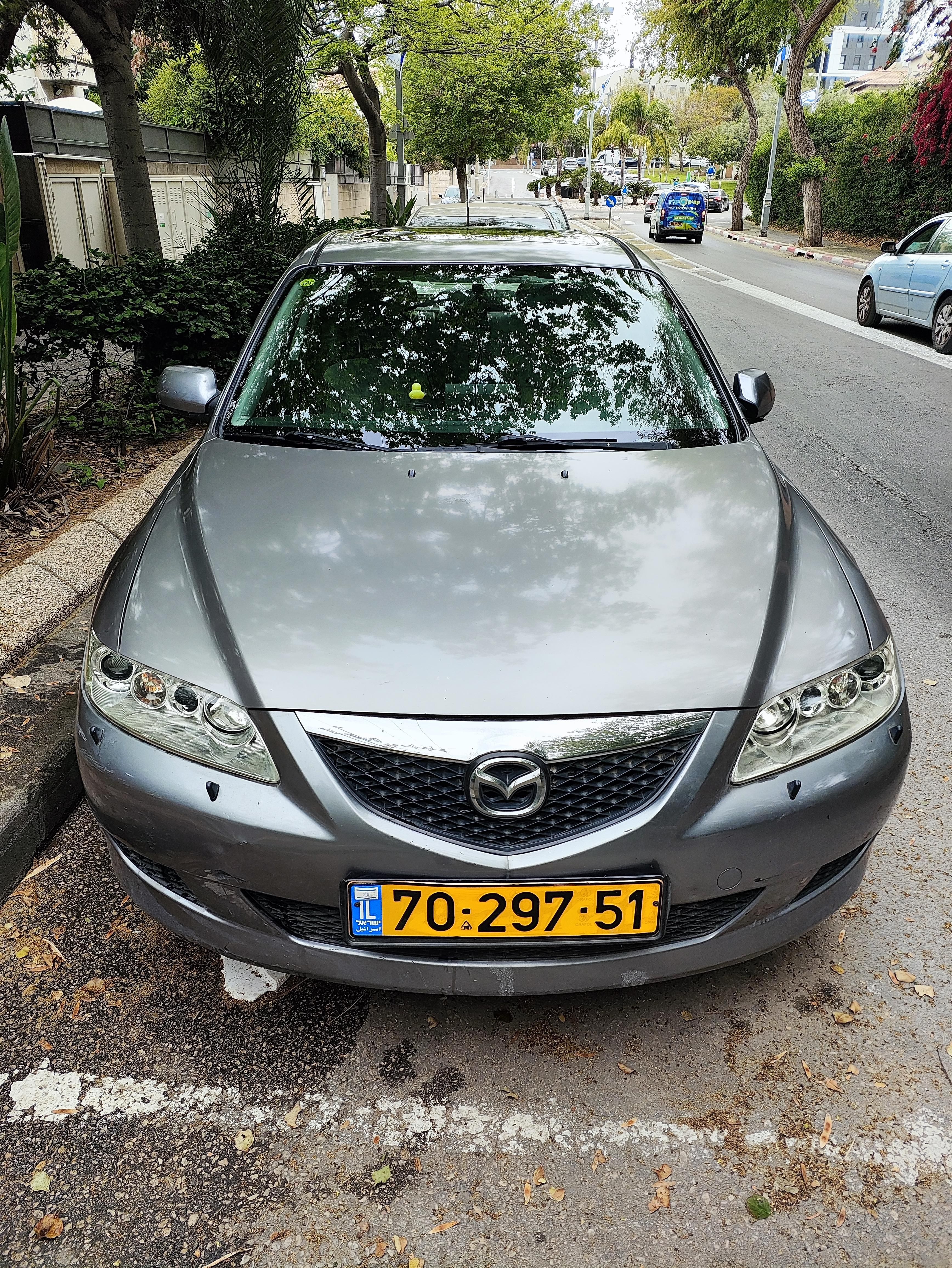 מודעת רכב מאזדה 6