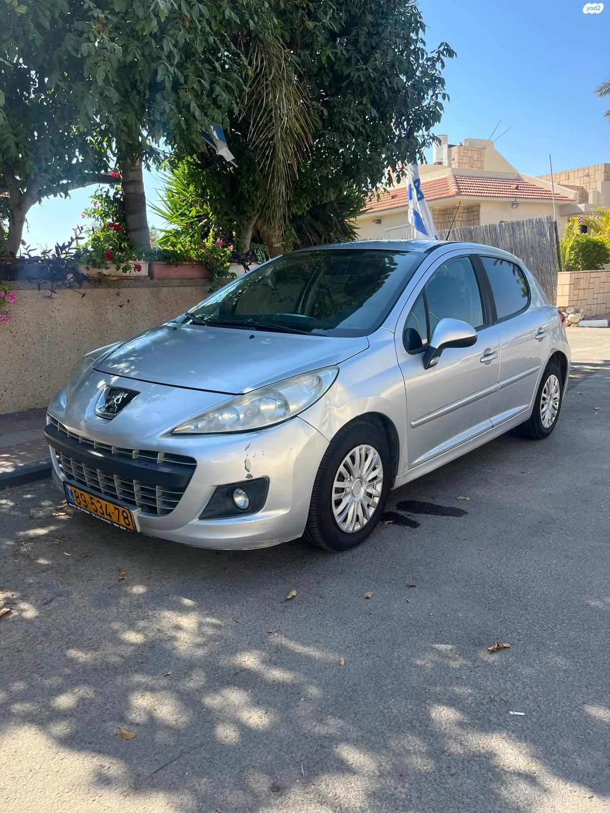 מודעת רכב פיג'ו 207