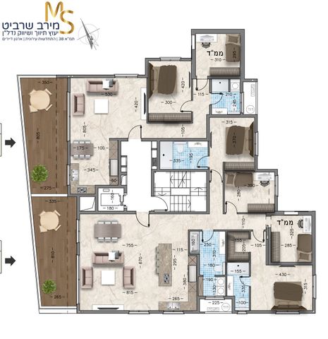 גג/ פנטהאוז, כרמליה, חיפה