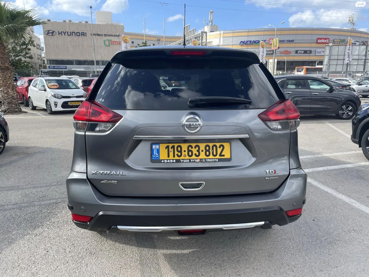 מודעת רכב ניסאן אקס טרייל 2