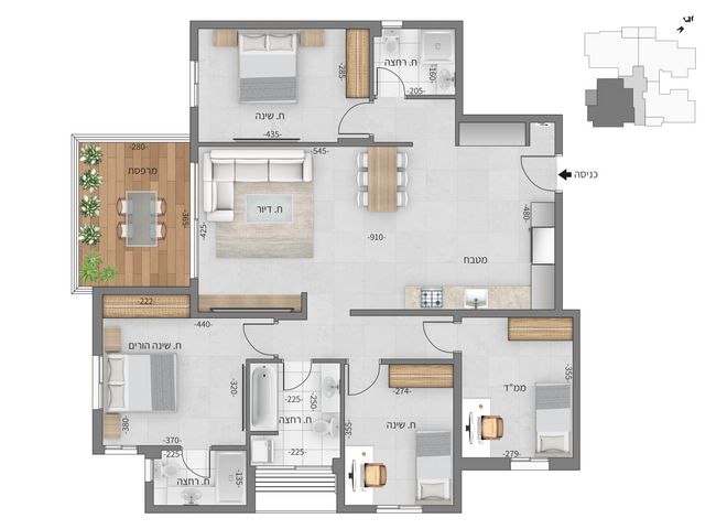 דירה, רחובות