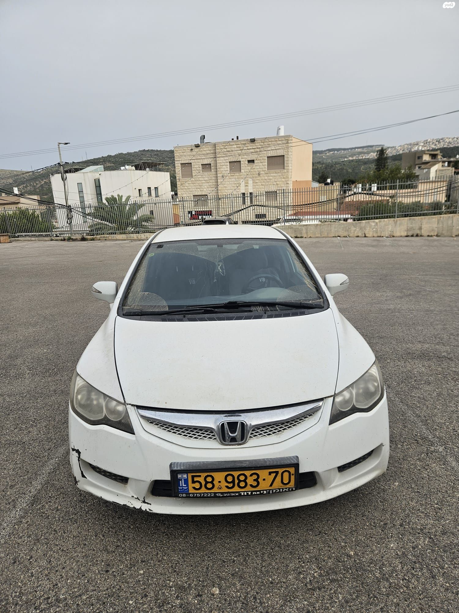 מודעת רכב הונדה סיוויק
