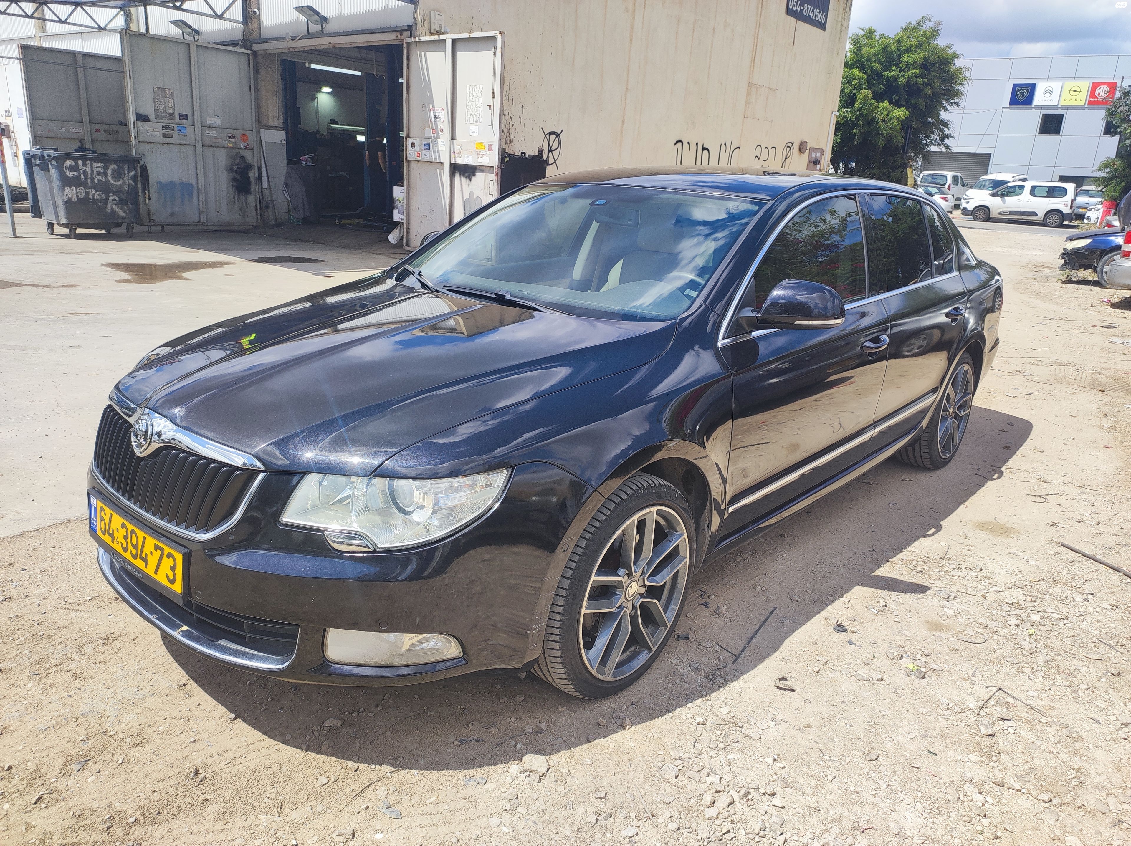 מודעת רכב סקודה סופרב