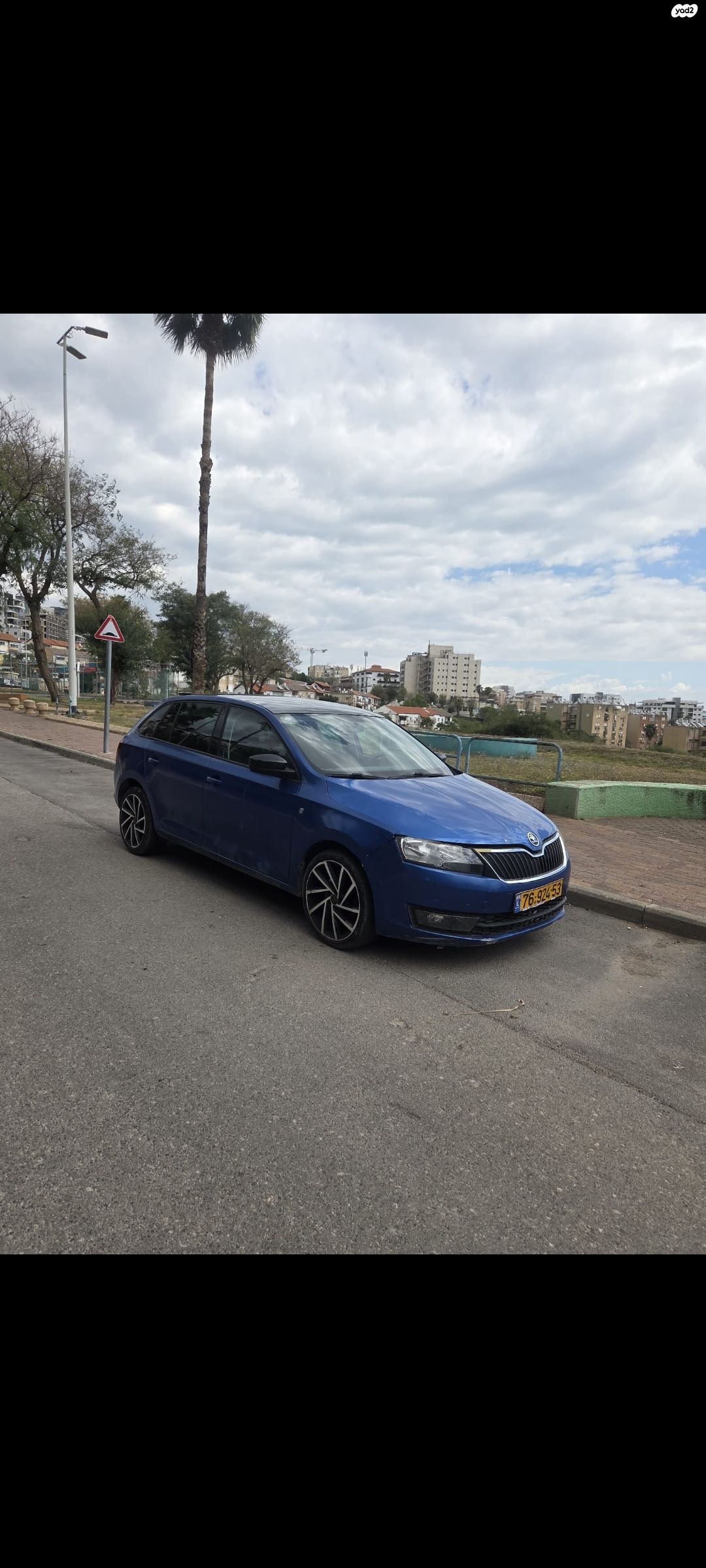 מודעת רכב סקודה ראפיד