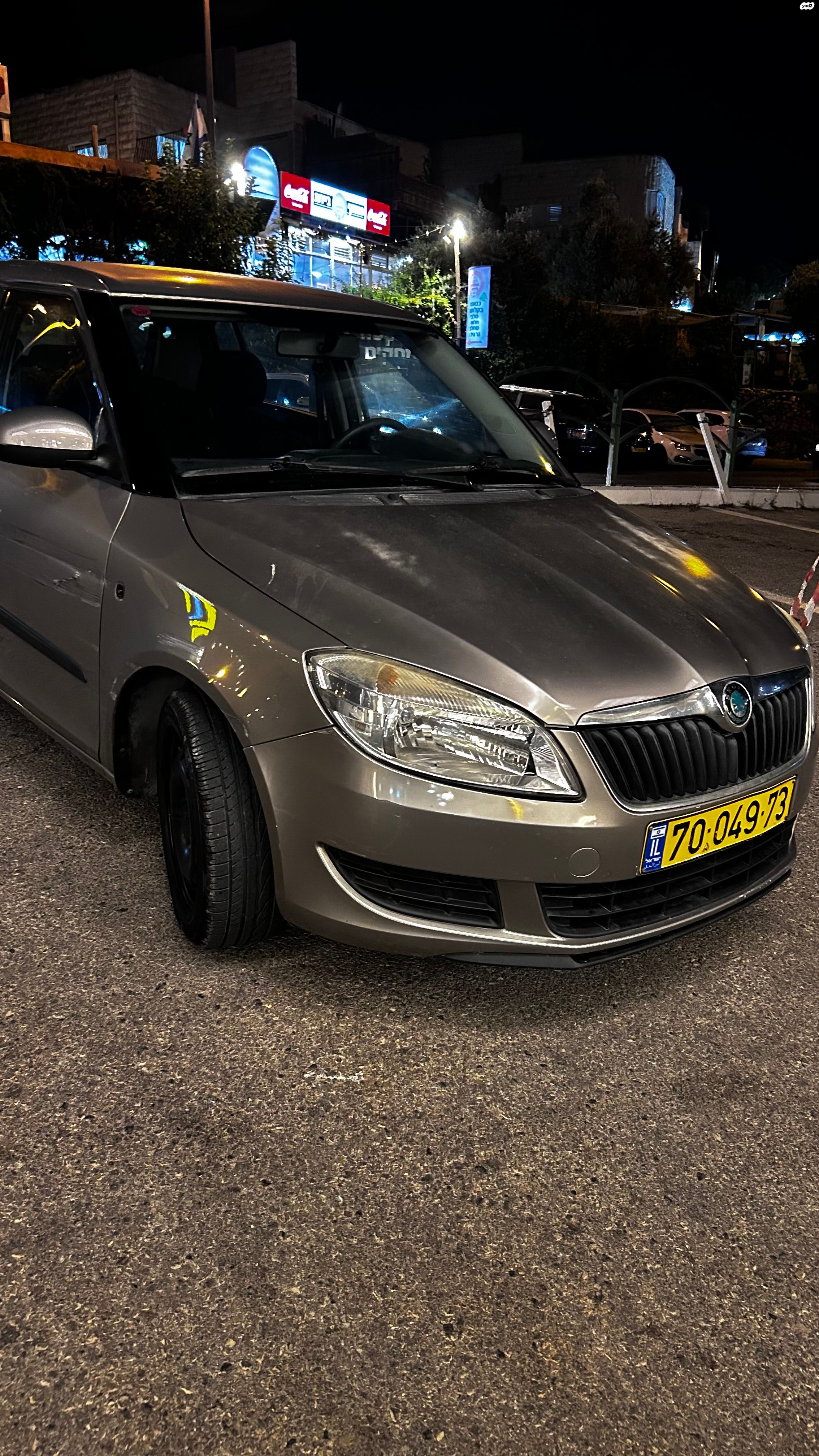 מודעת רכב סקודה פאביה