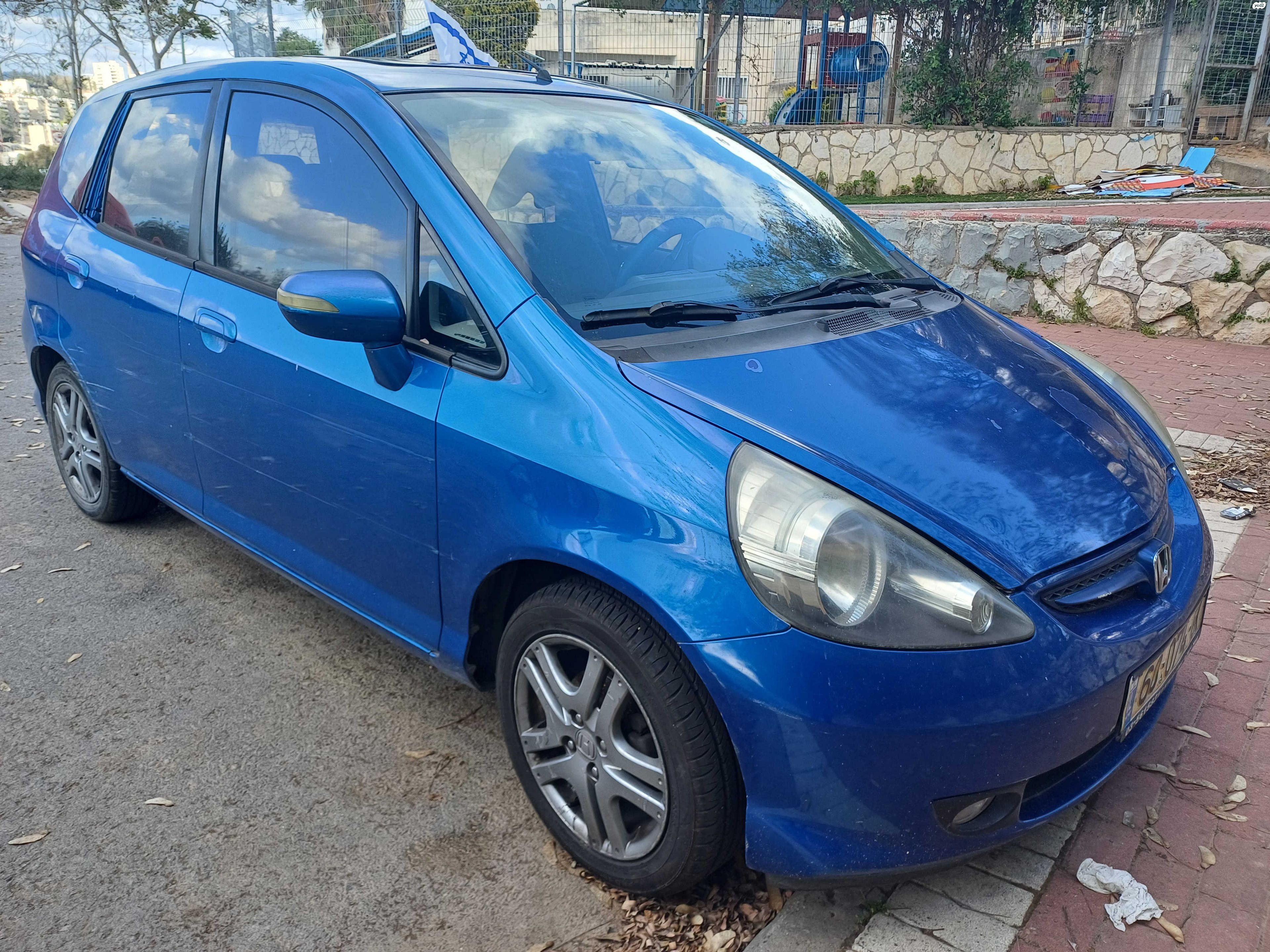 מודעת רכב הונדה ג'אז 