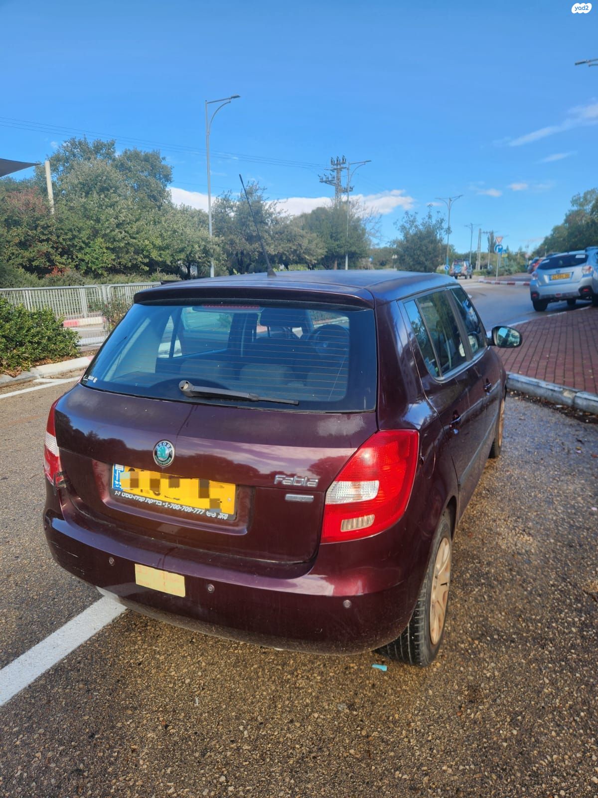 מודעת רכב סקודה פאביה