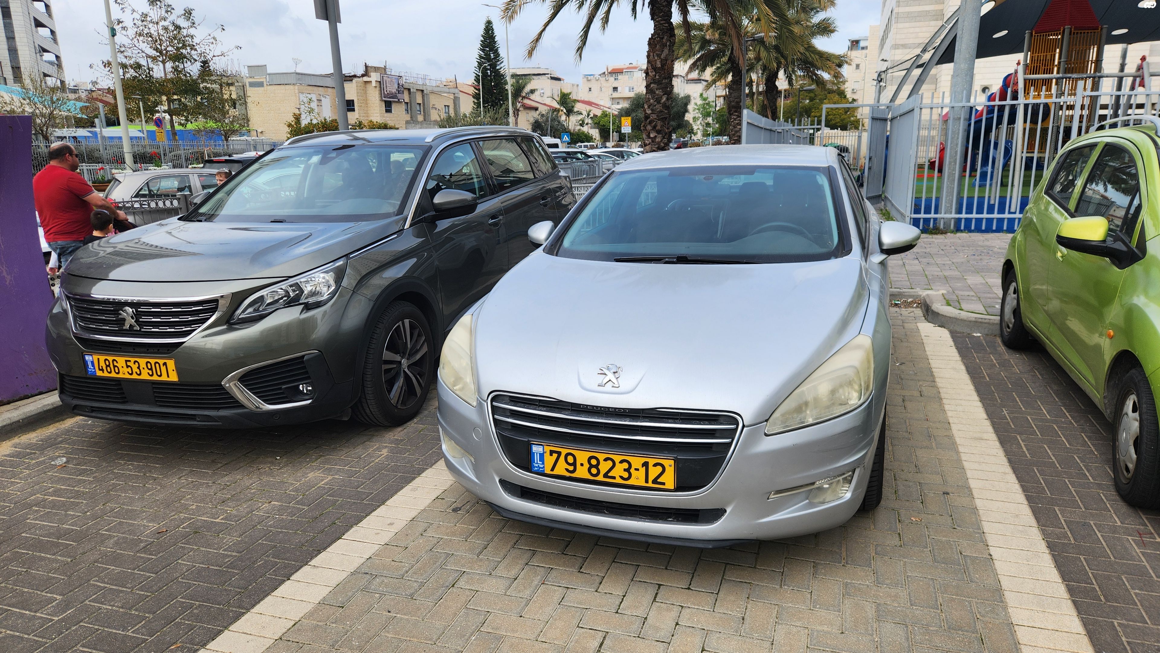 מודעת רכב פיג'ו 508
