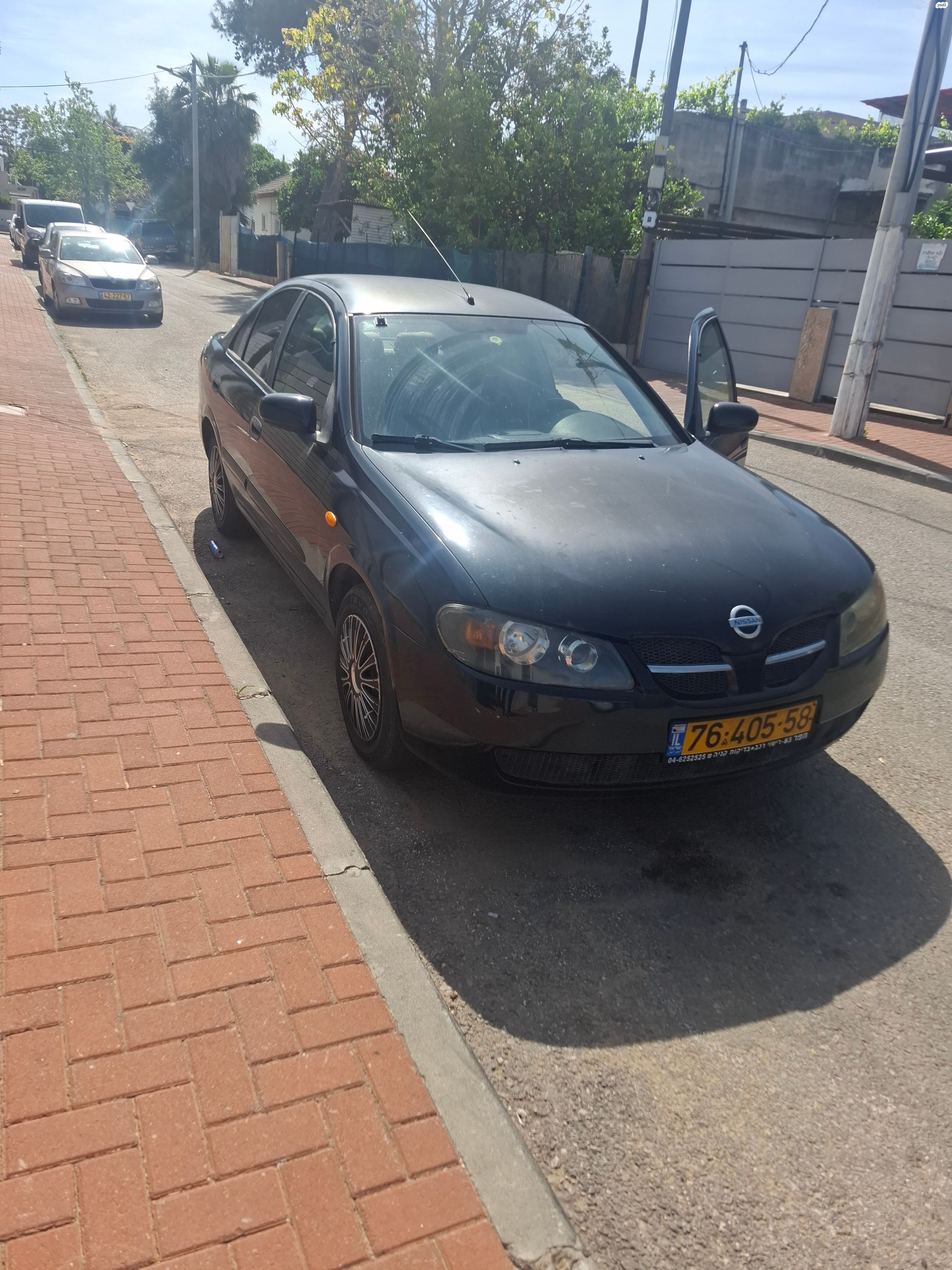 מודעת רכב ניסאן אלמרה