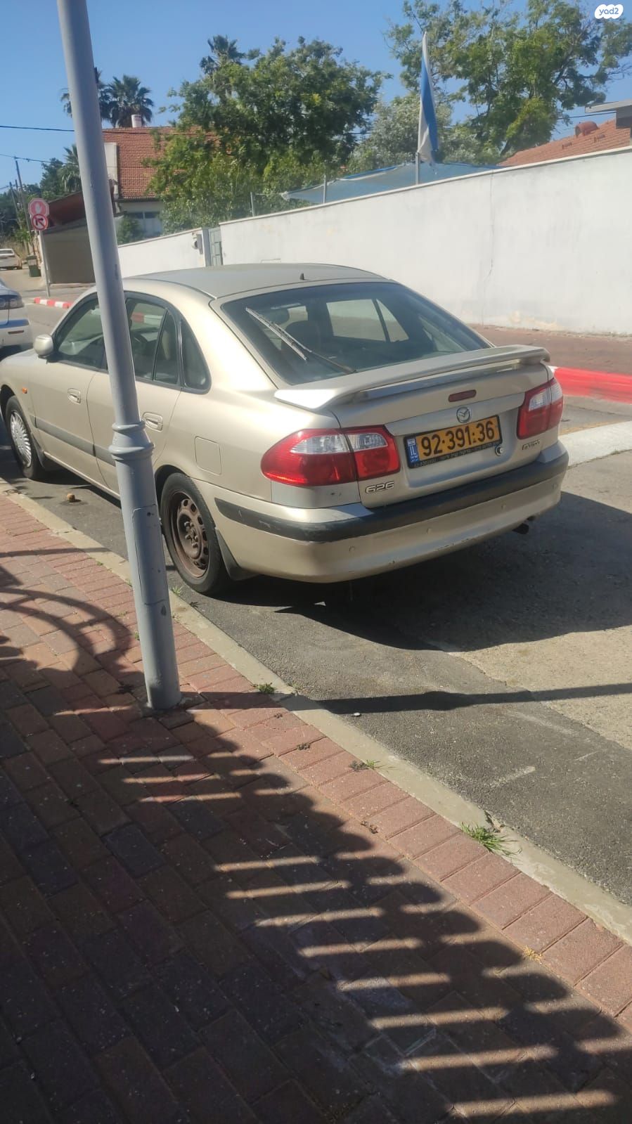 מודעת רכב מאזדה 626