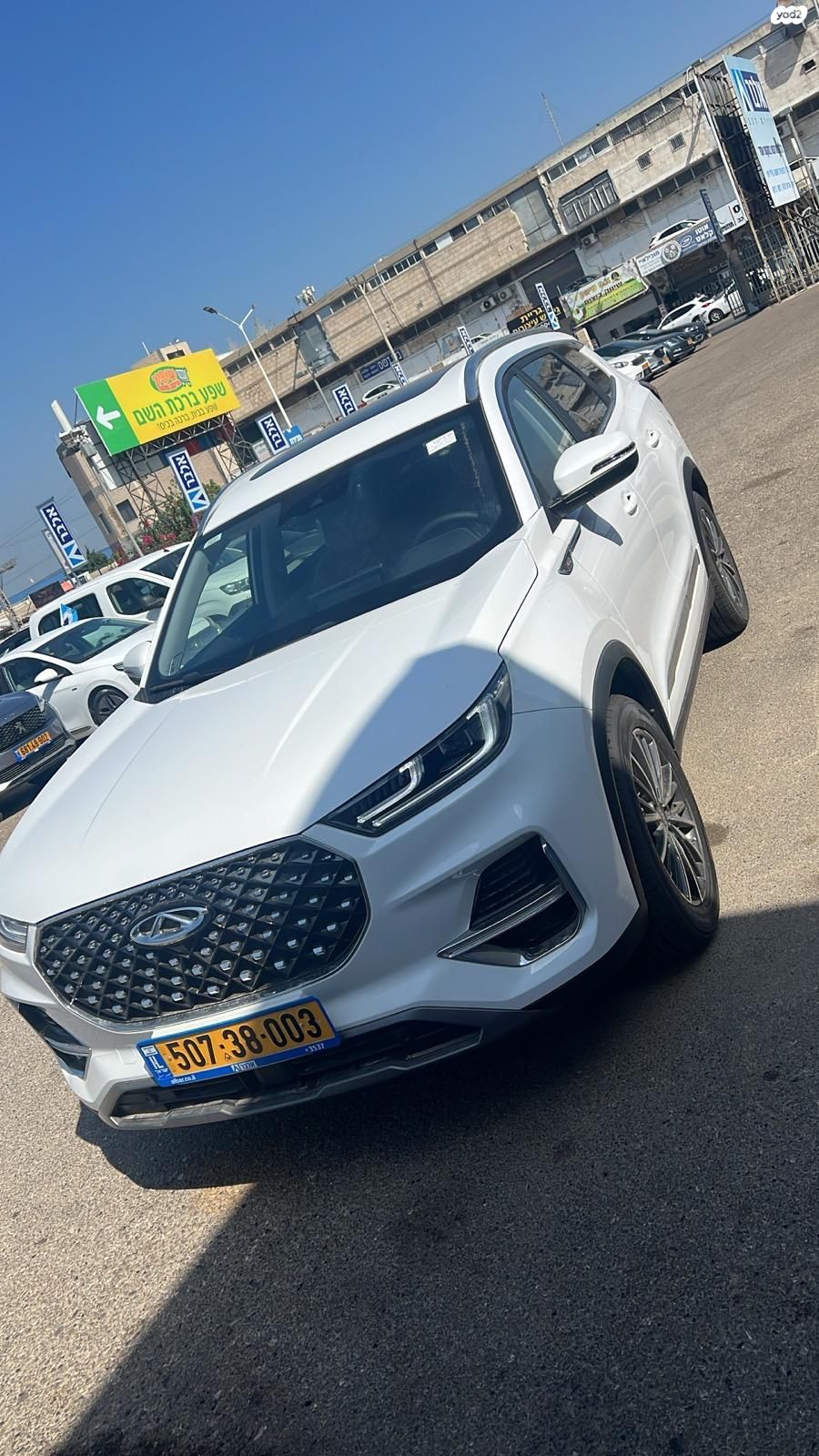 מודעת רכב צ׳רי טיגו 8 פרו