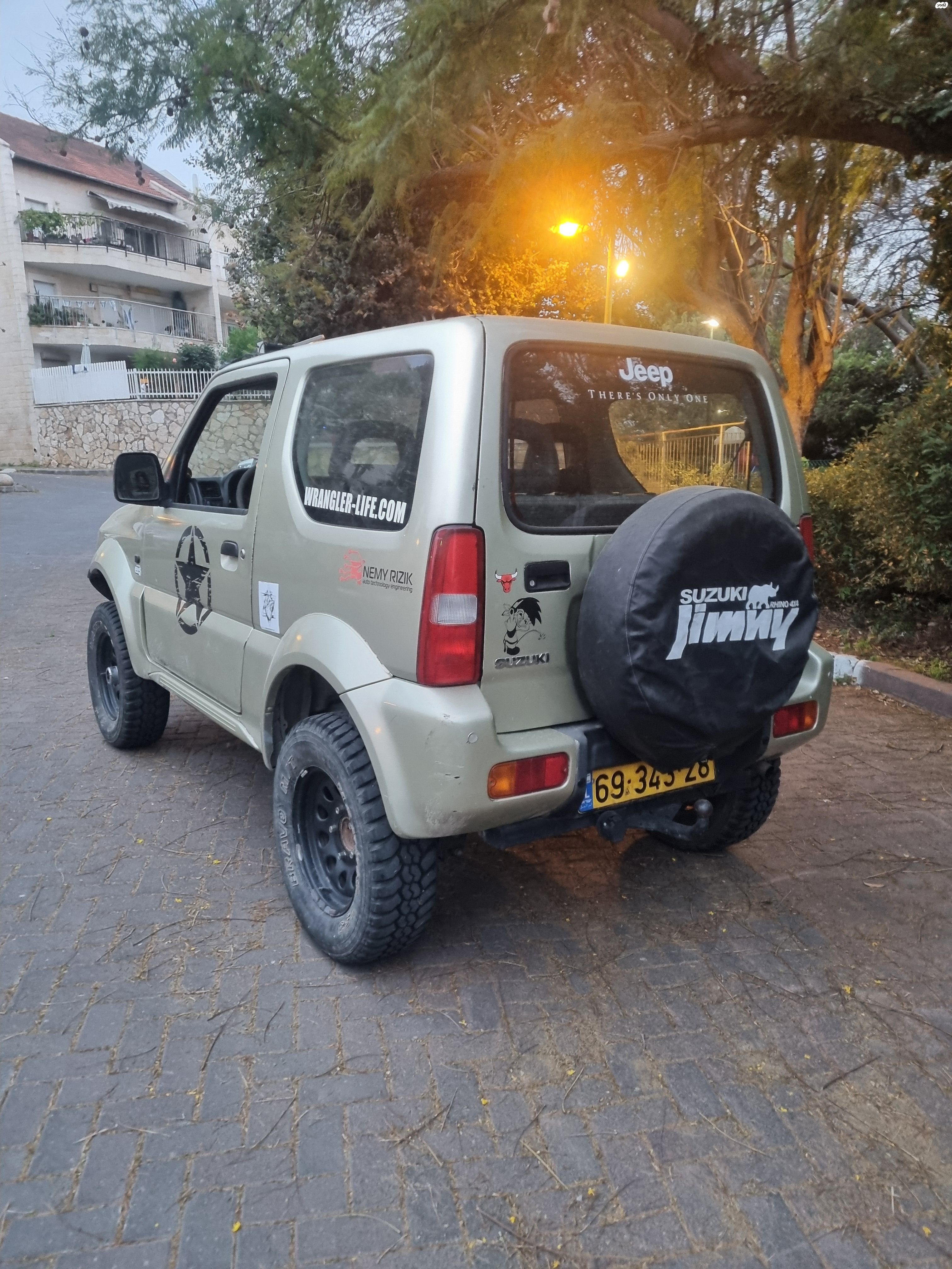 מודעת רכב סוזוקי ג'ימני
