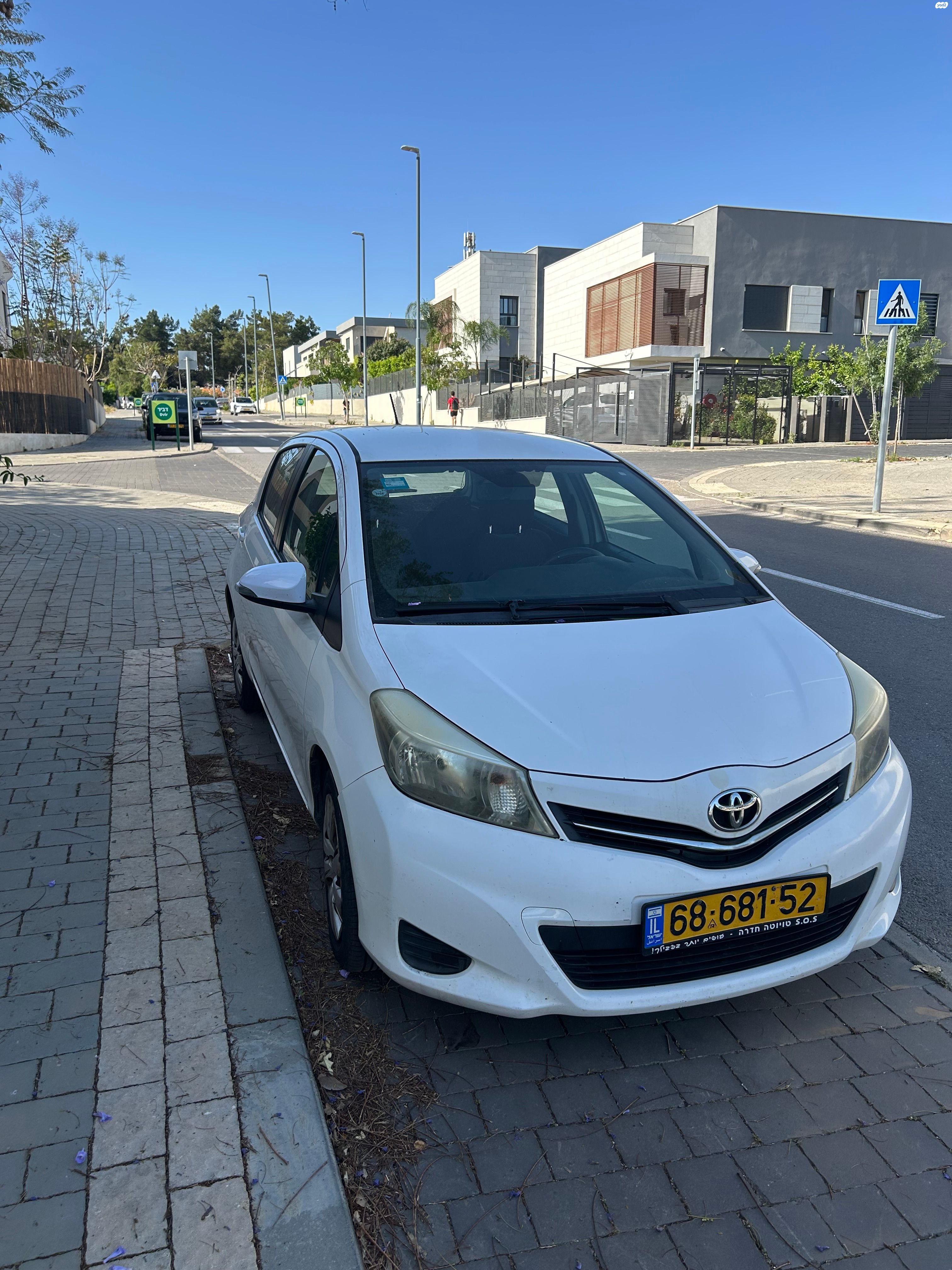 מודעת רכב טויוטה יאריס