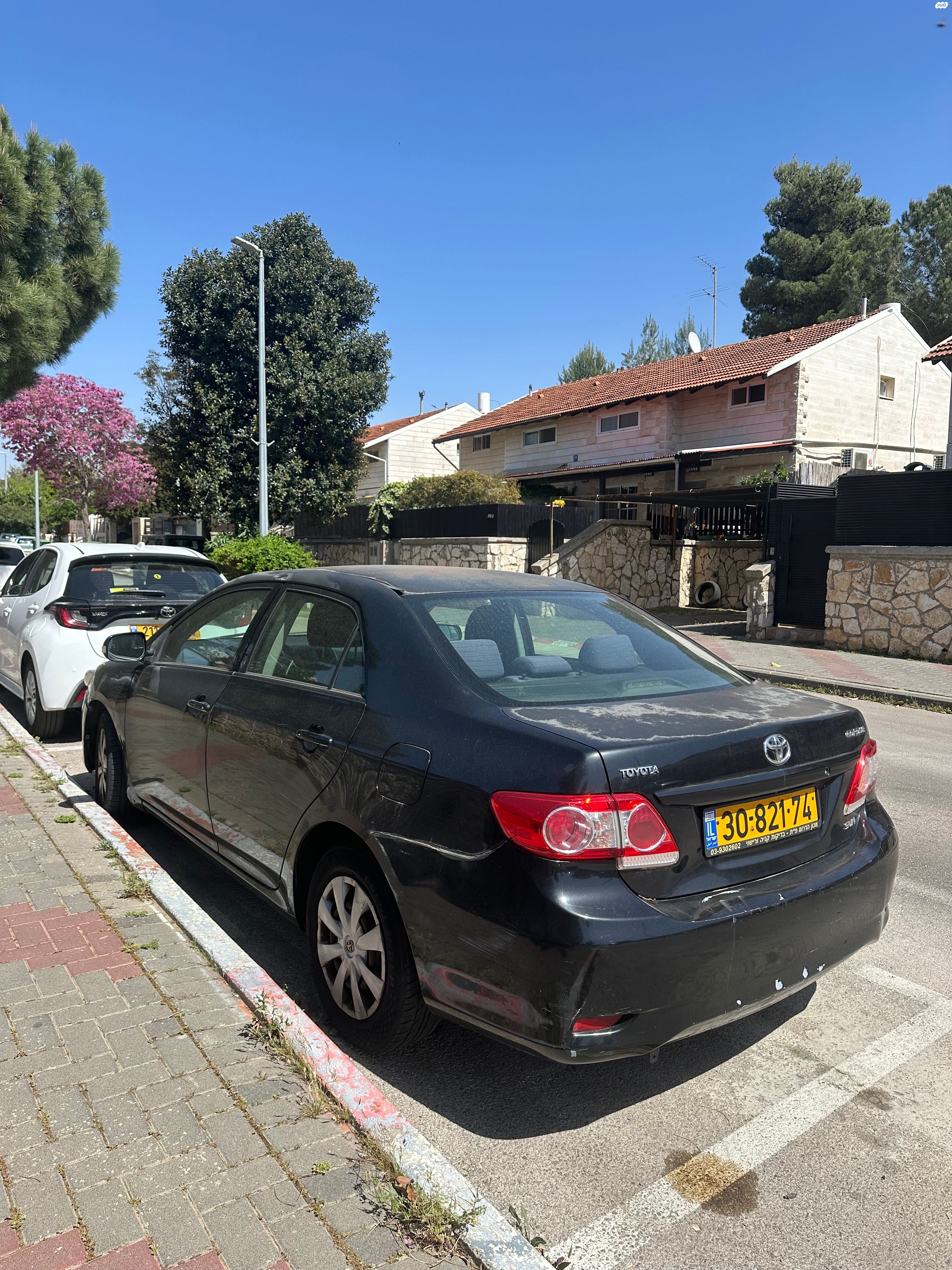 מודעת רכב טויוטה קורולה