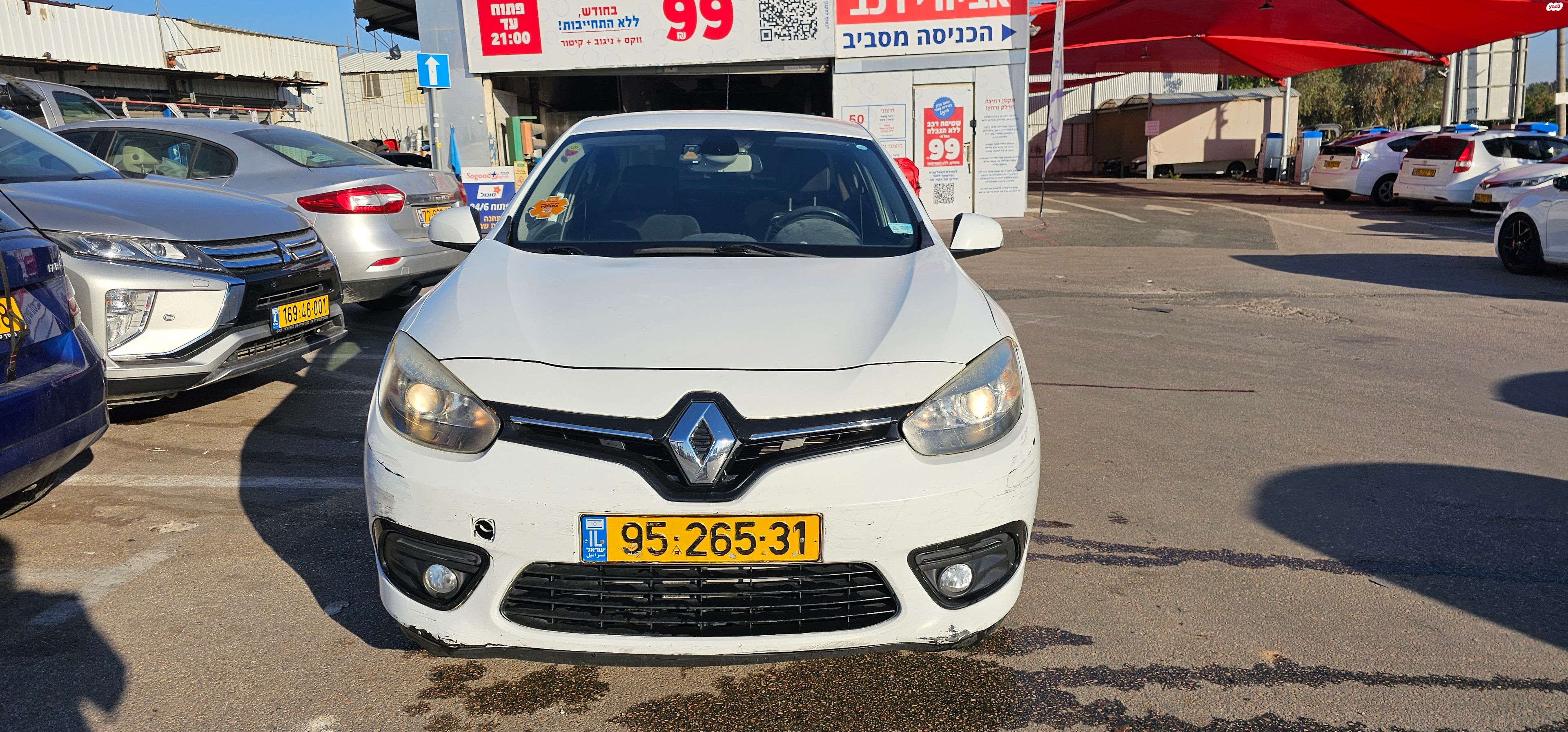 מודעת רכב רנו פלואנס