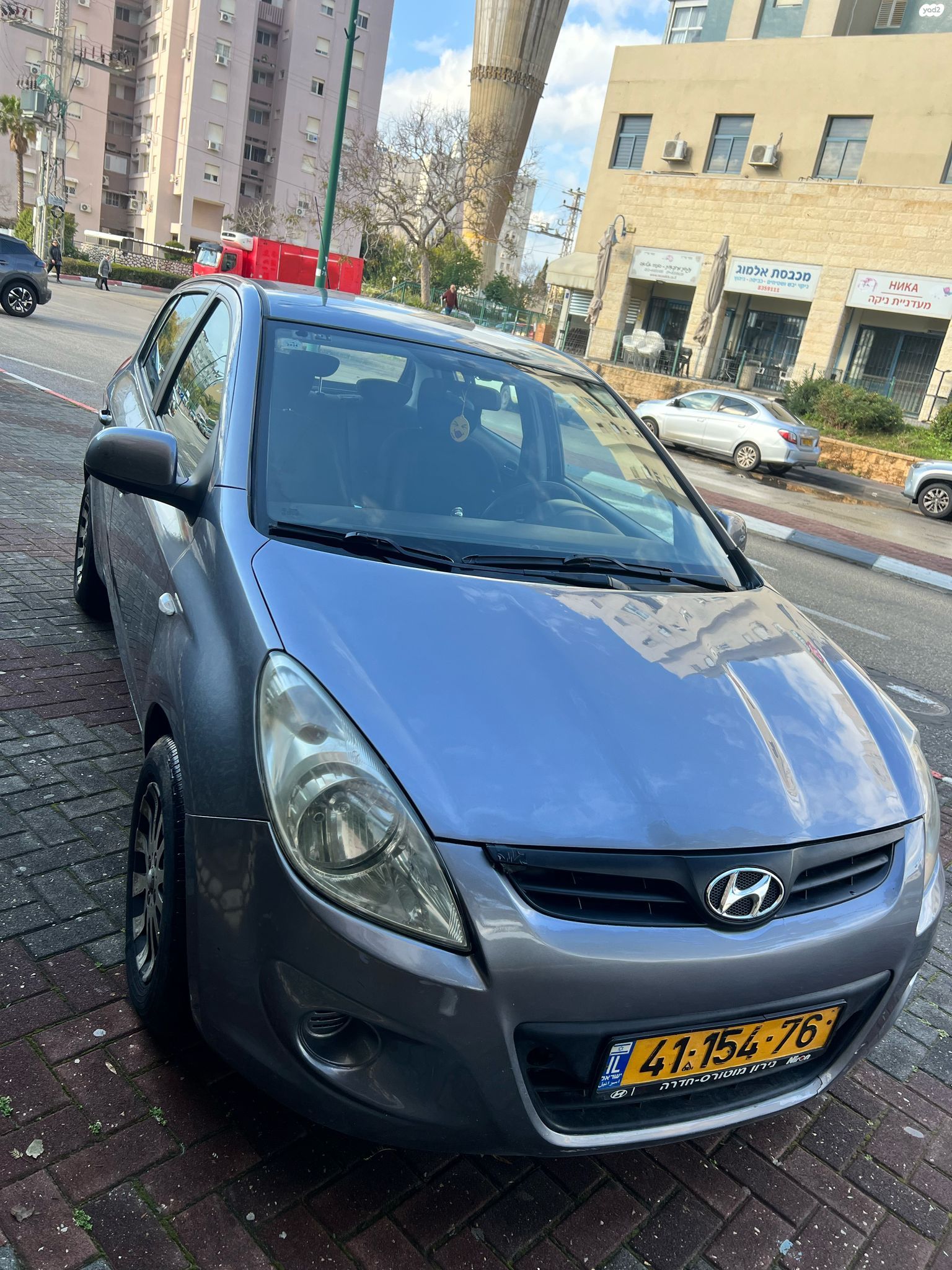 מודעת רכב יונדאי i20