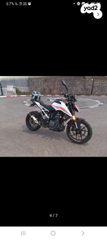 מודעת רכב KTM Naked Duke 390