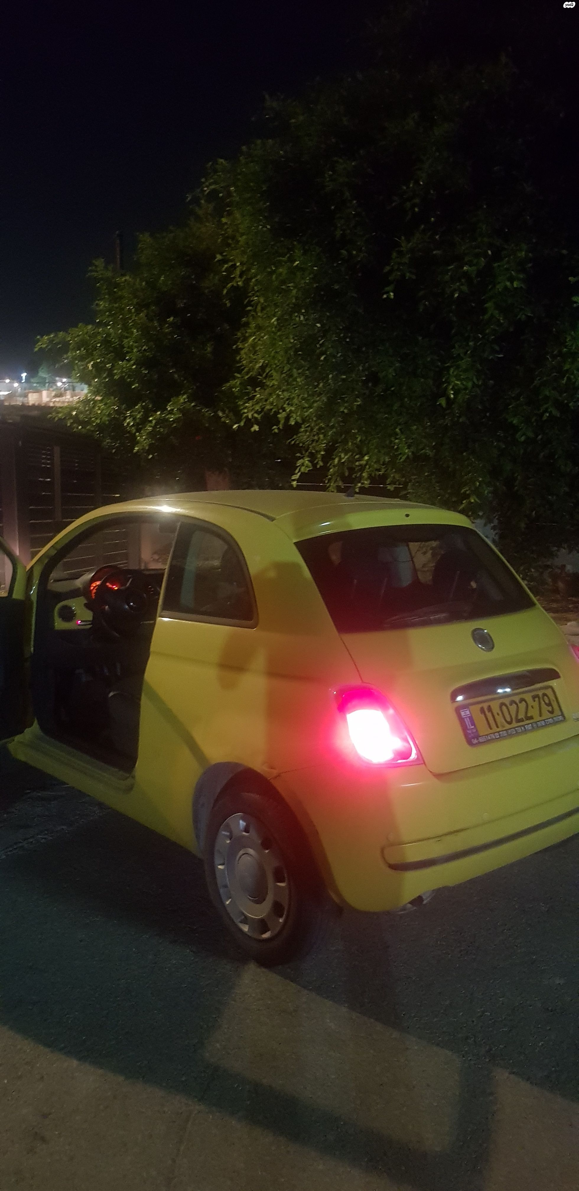 מודעת רכב פיאט 500