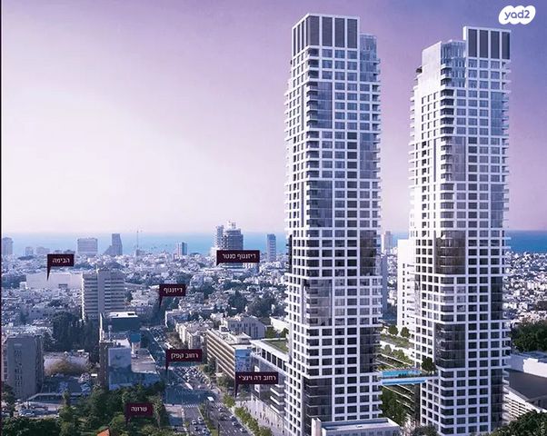 דירה, ליאונרדו דה וינצ'י 14, גני שרונה, קרית הממשלה, תל אביב יפו