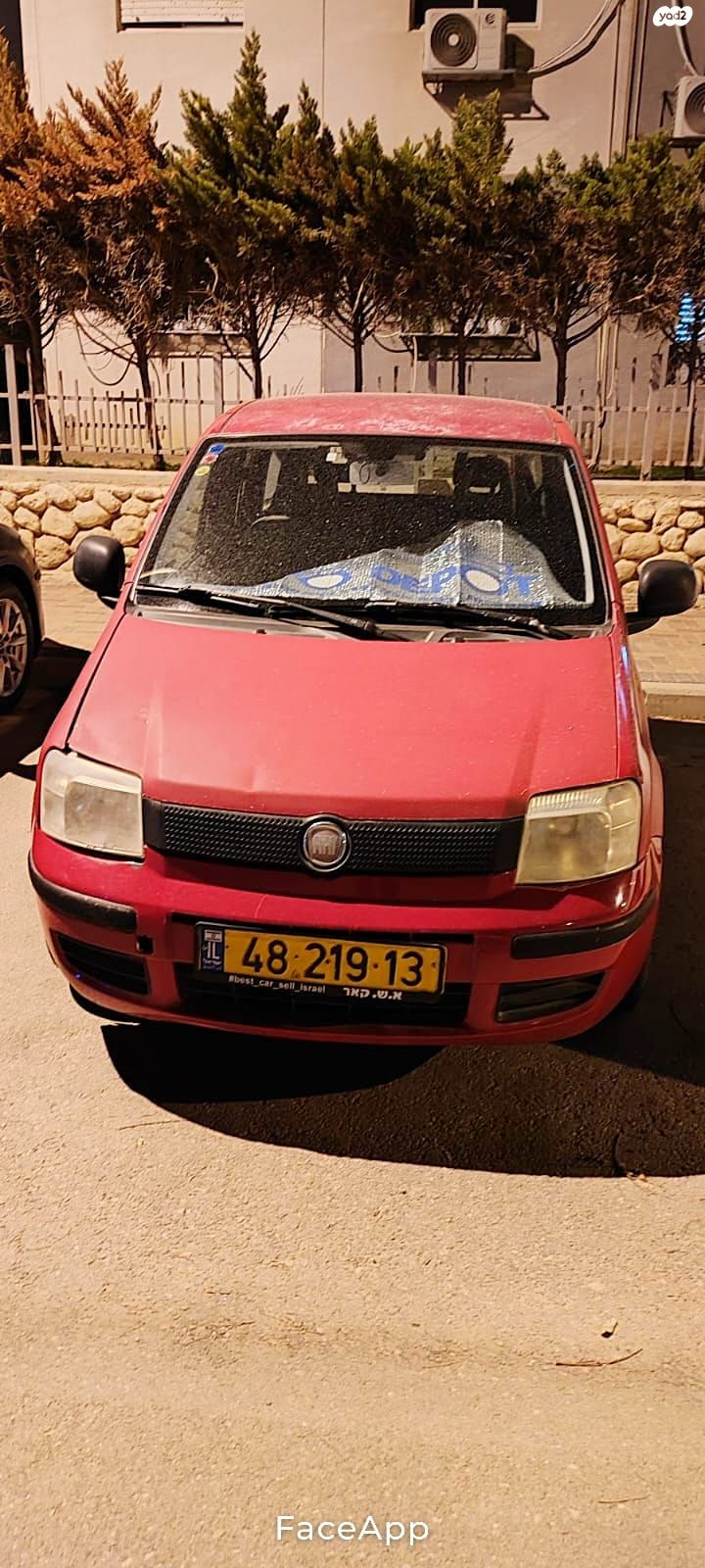 מודעת רכב פיאט פנדה