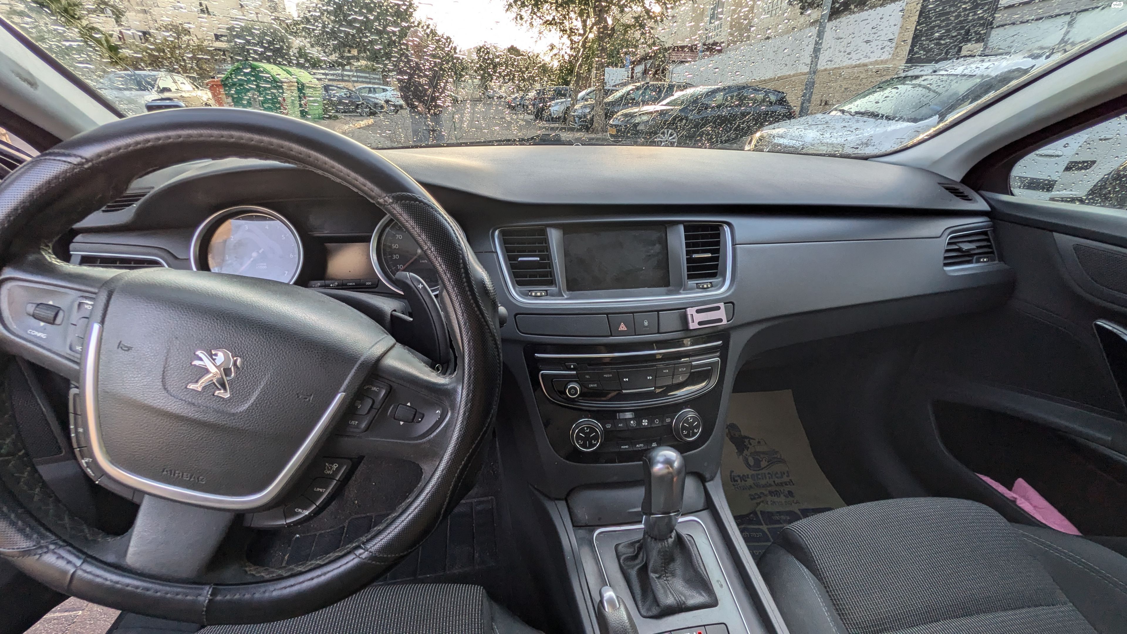 מודעת רכב פיג'ו 508