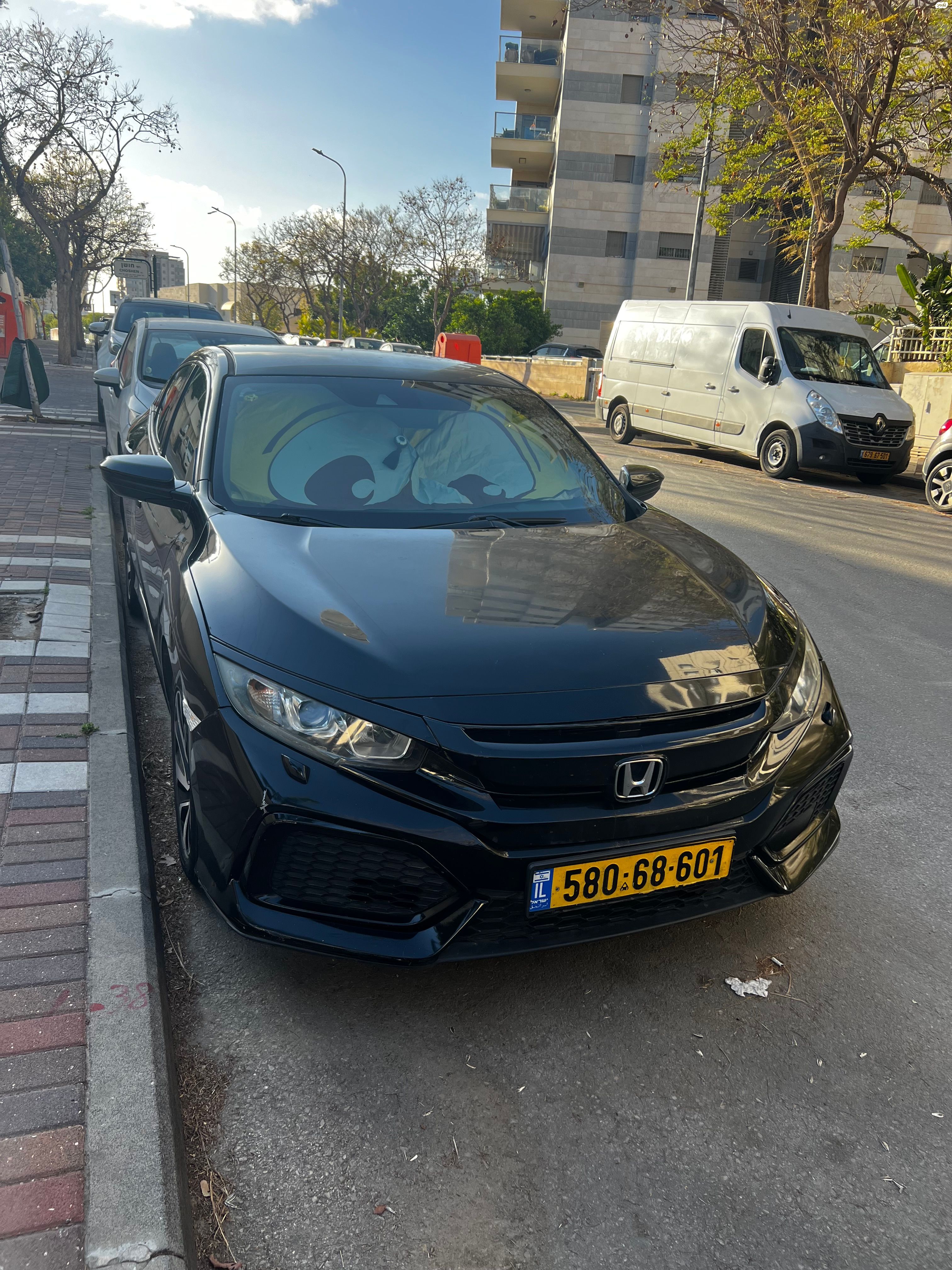 מודעת רכב הונדה סיוויק