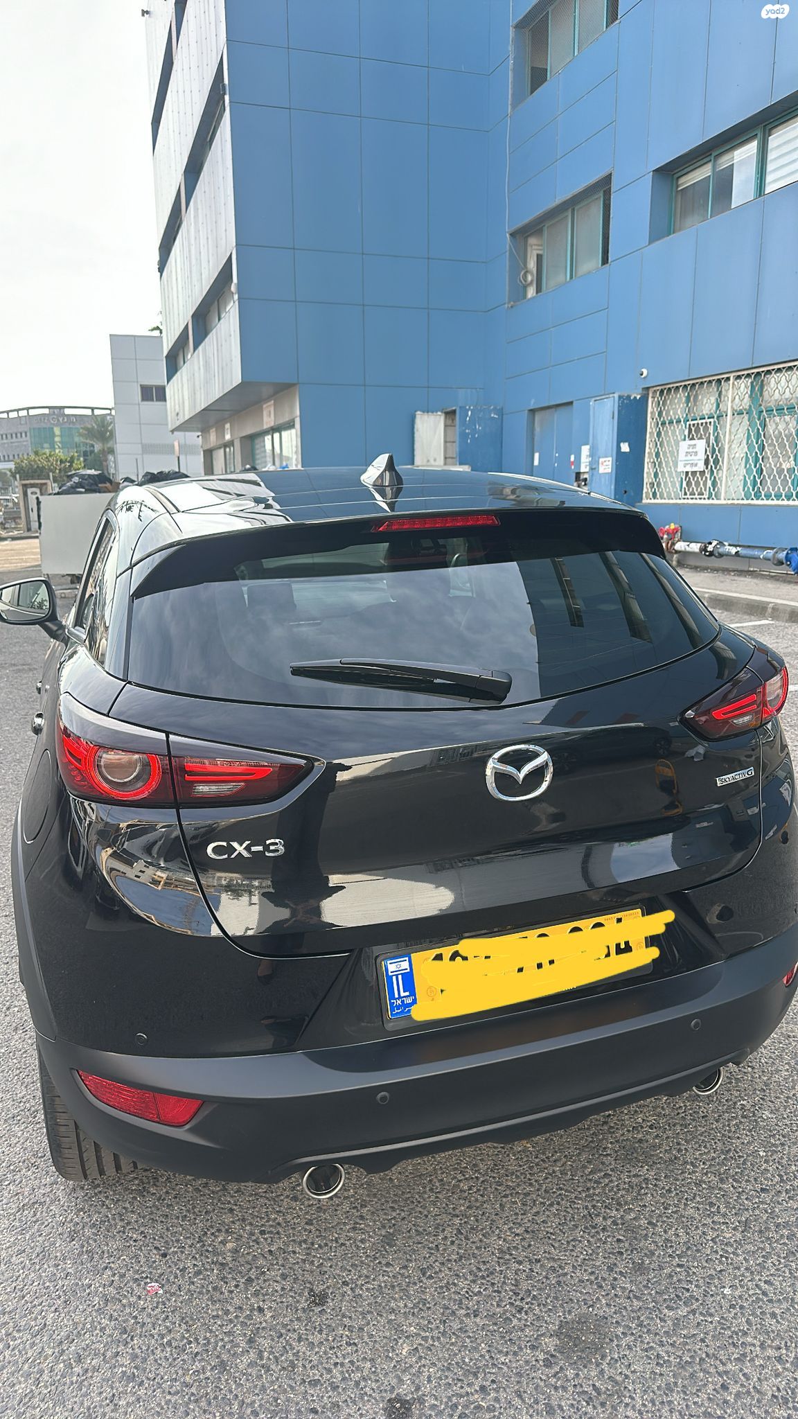 מודעת רכב מאזדה CX-3