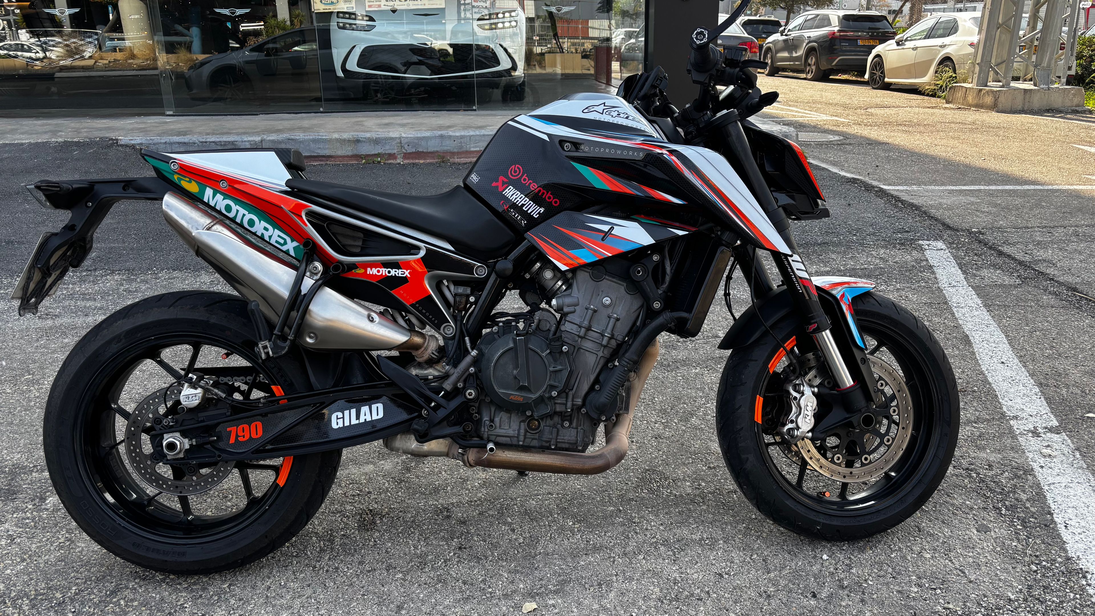 מודעת רכב KTM Naked Duke 790