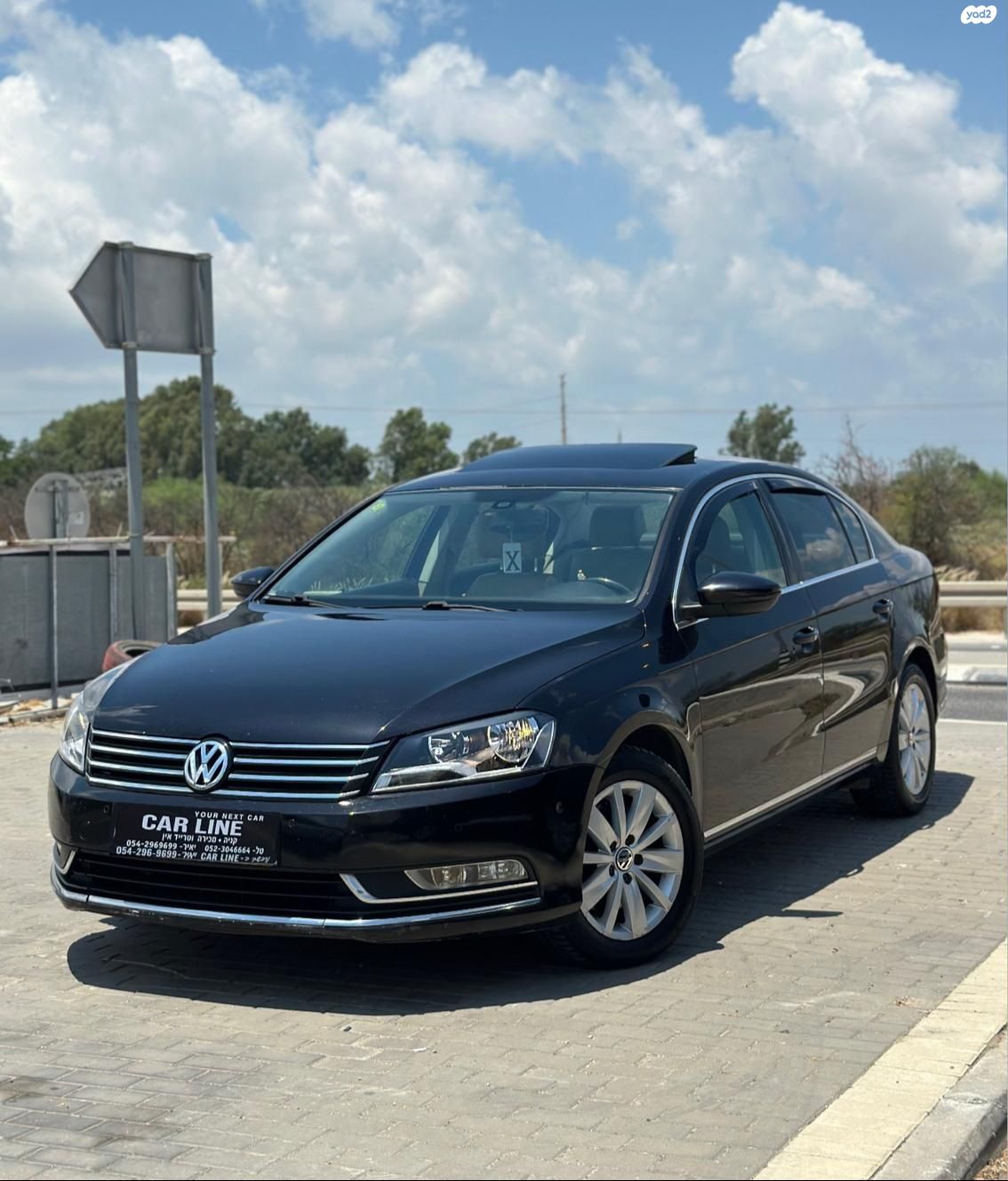 מודעת רכב פולקסווגן פאסאט